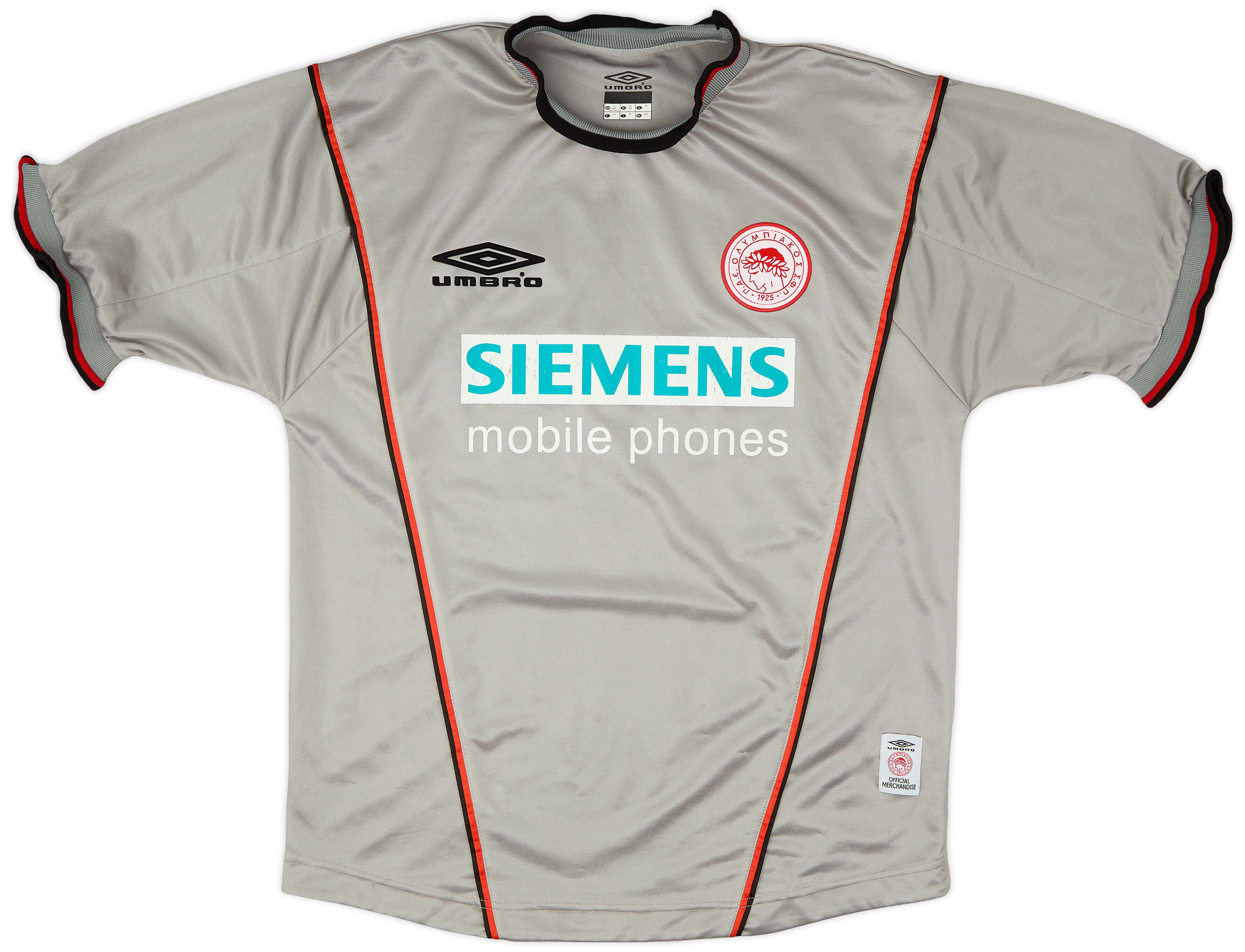 2000-01 Olympiakos Away Shirt - 5/10 - (M)