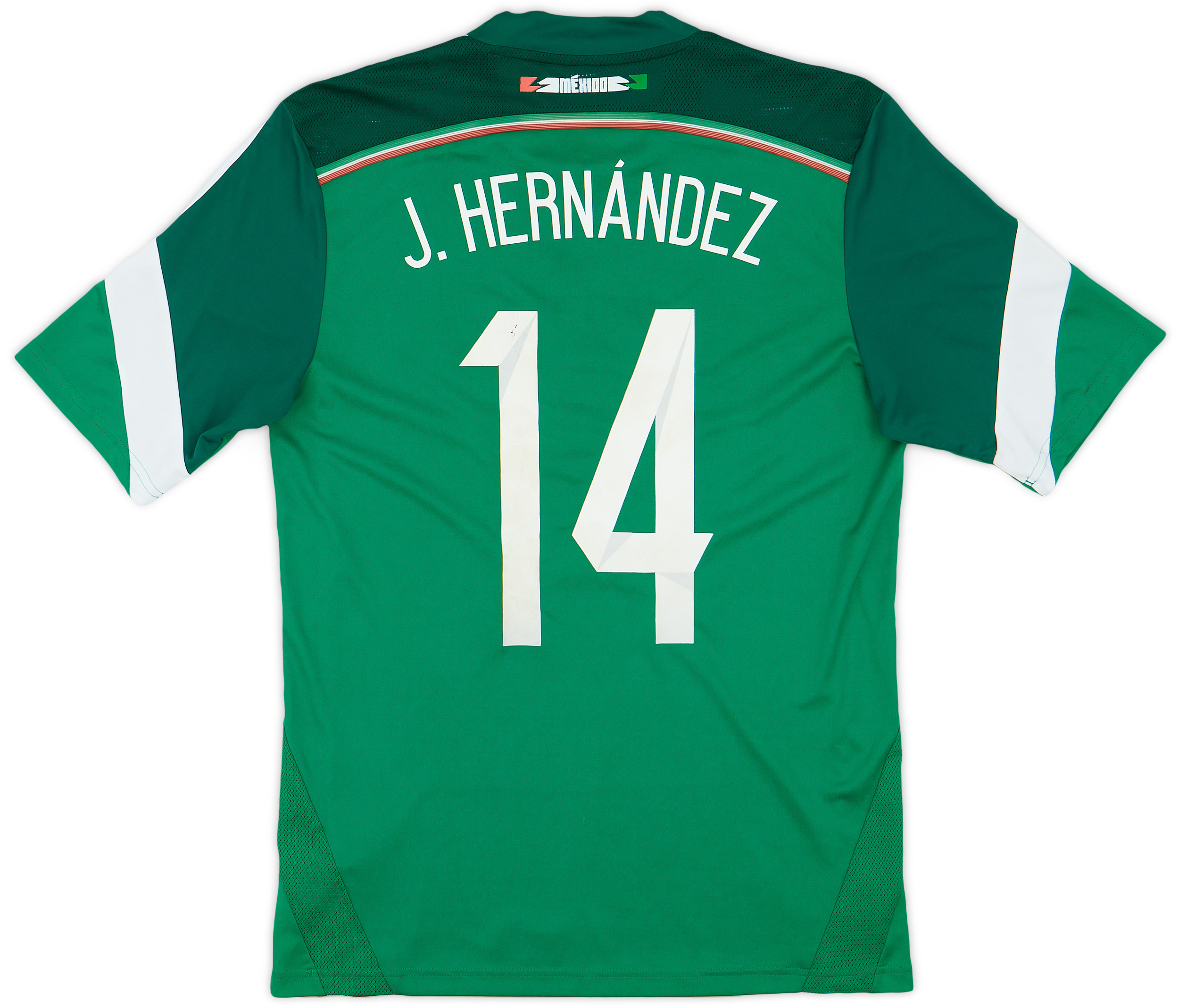 メキシコ代表　エルナンデス　J. HERNANDEZ 14 Lサイズ メキシコ代表 エルナンデス J. HERNANDEZ 14 Lサイズ - メルカリ
