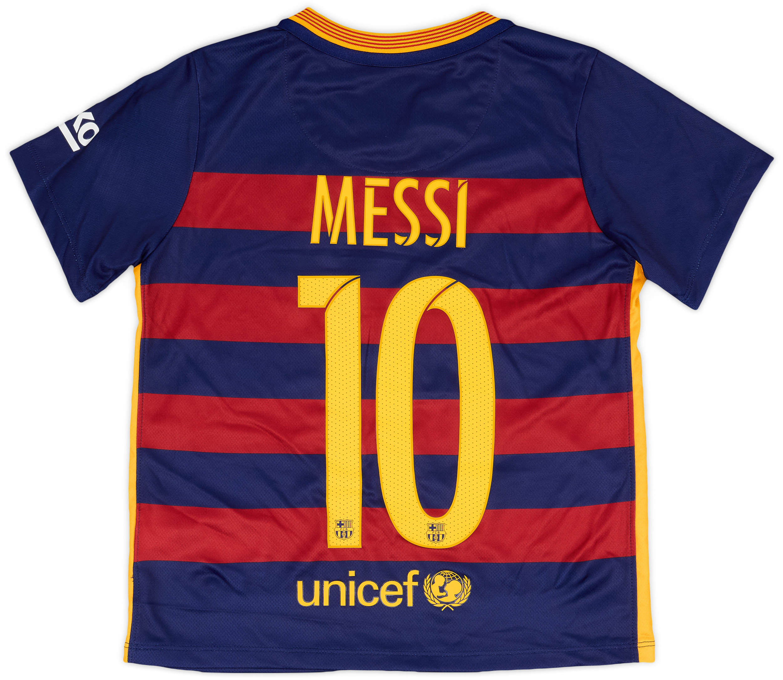 2015-16 Barcelona Home Full Kit Messi #10 (5-6 Years)