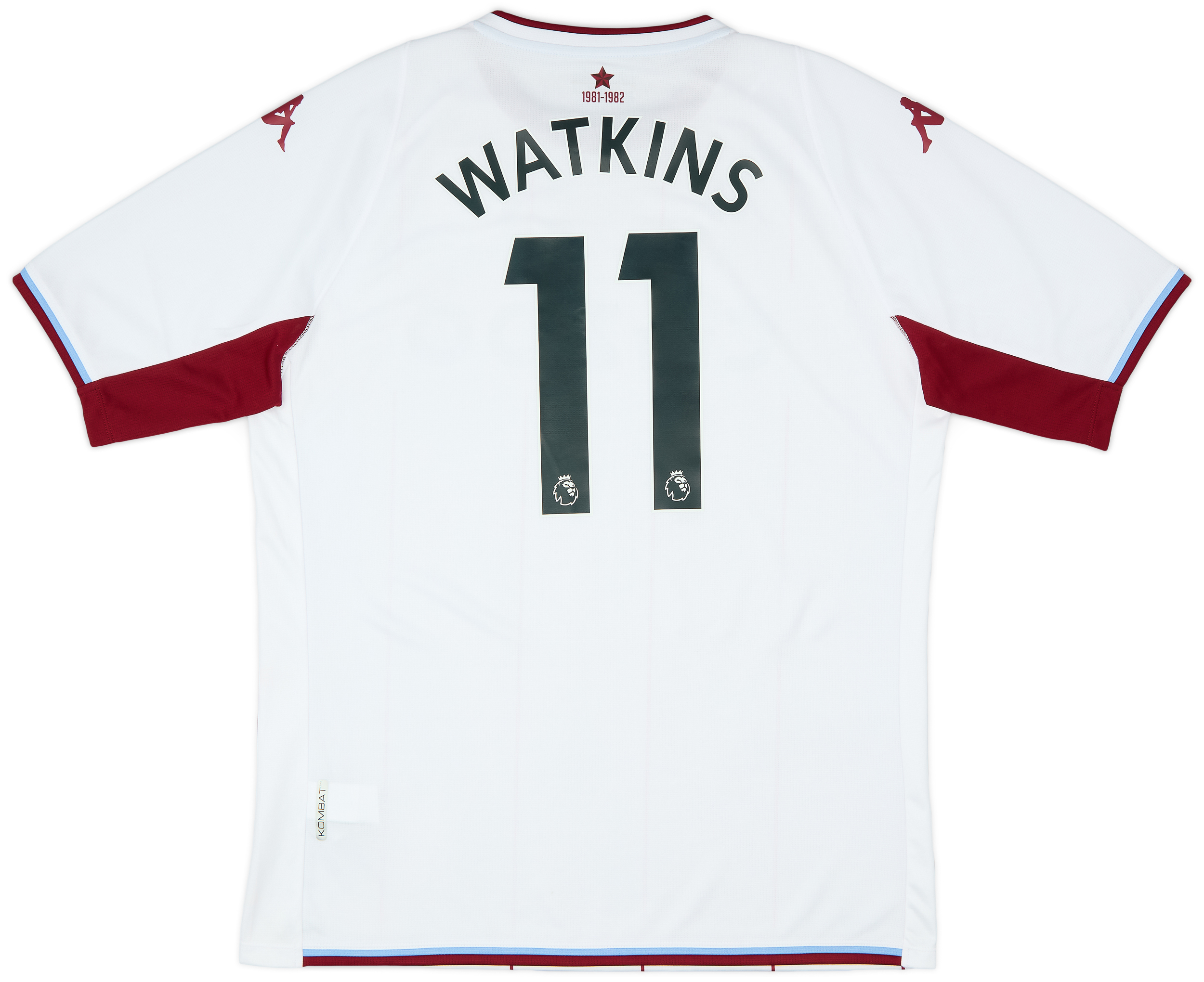 2021-22 Aston Villa Away Shirt Watkins #11 - 9/10 - (XL)