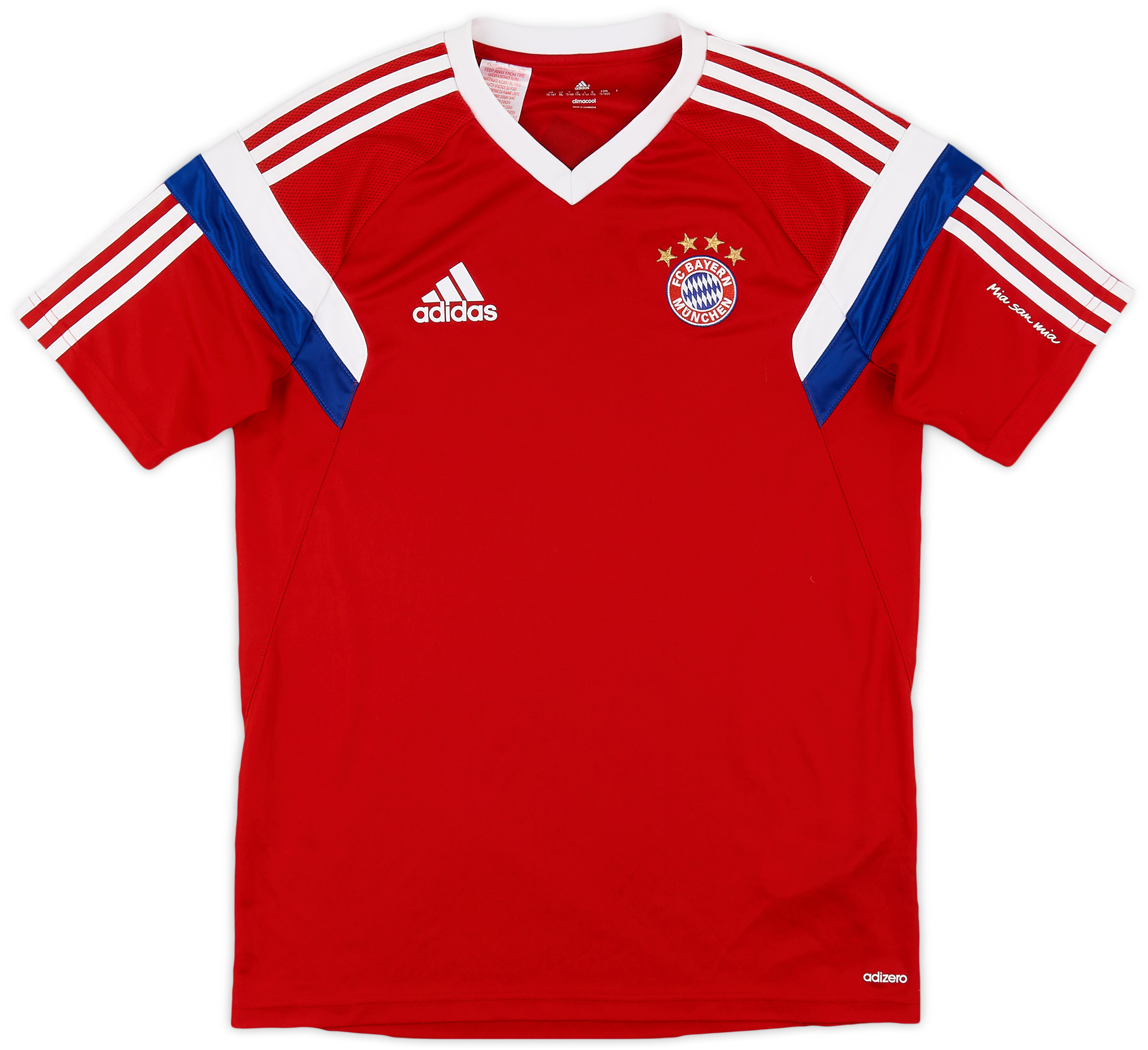 2014-15 Bayern Munich adidas Training Shirt - 8/10 - (XL.Boys)