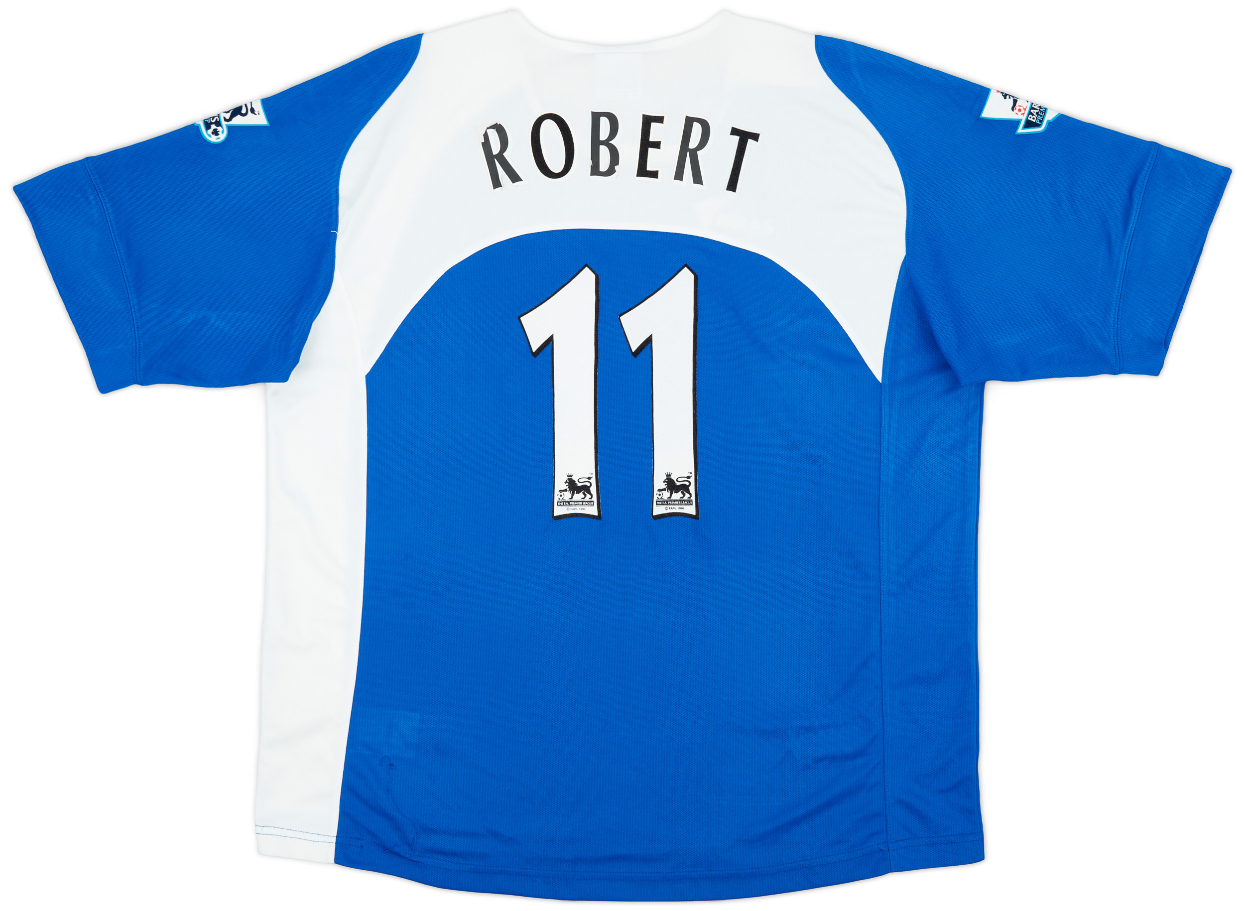 Maillot De Football Domicile Portsmouth 2005-2006 - JAKO Taille S - Occasion Très Bon État