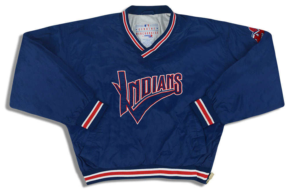 1990s Cleveland Indians Chalk Line Pullover Y