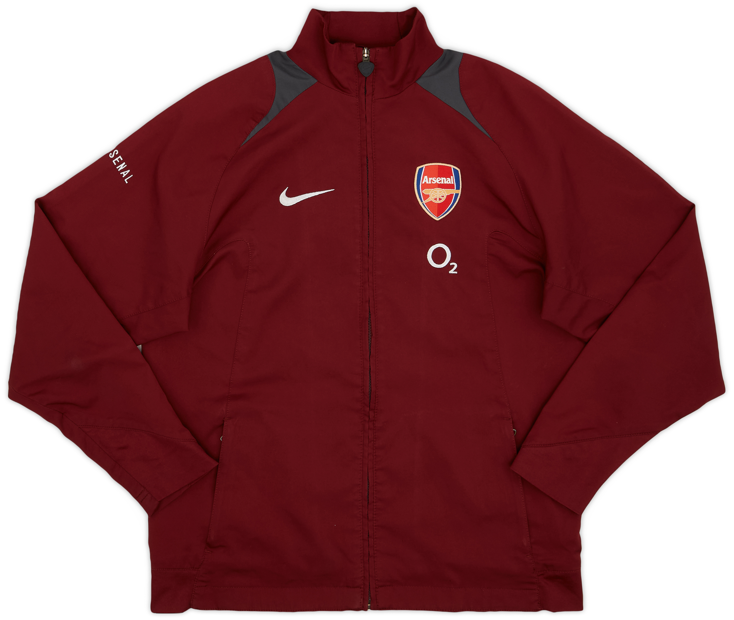 2005-06 Arsenal Nike Track Jacket - 8/10 - (L.Boys) 2005-06 Arsenal Nike Track Jacket - 8/10 - (L.Boys)