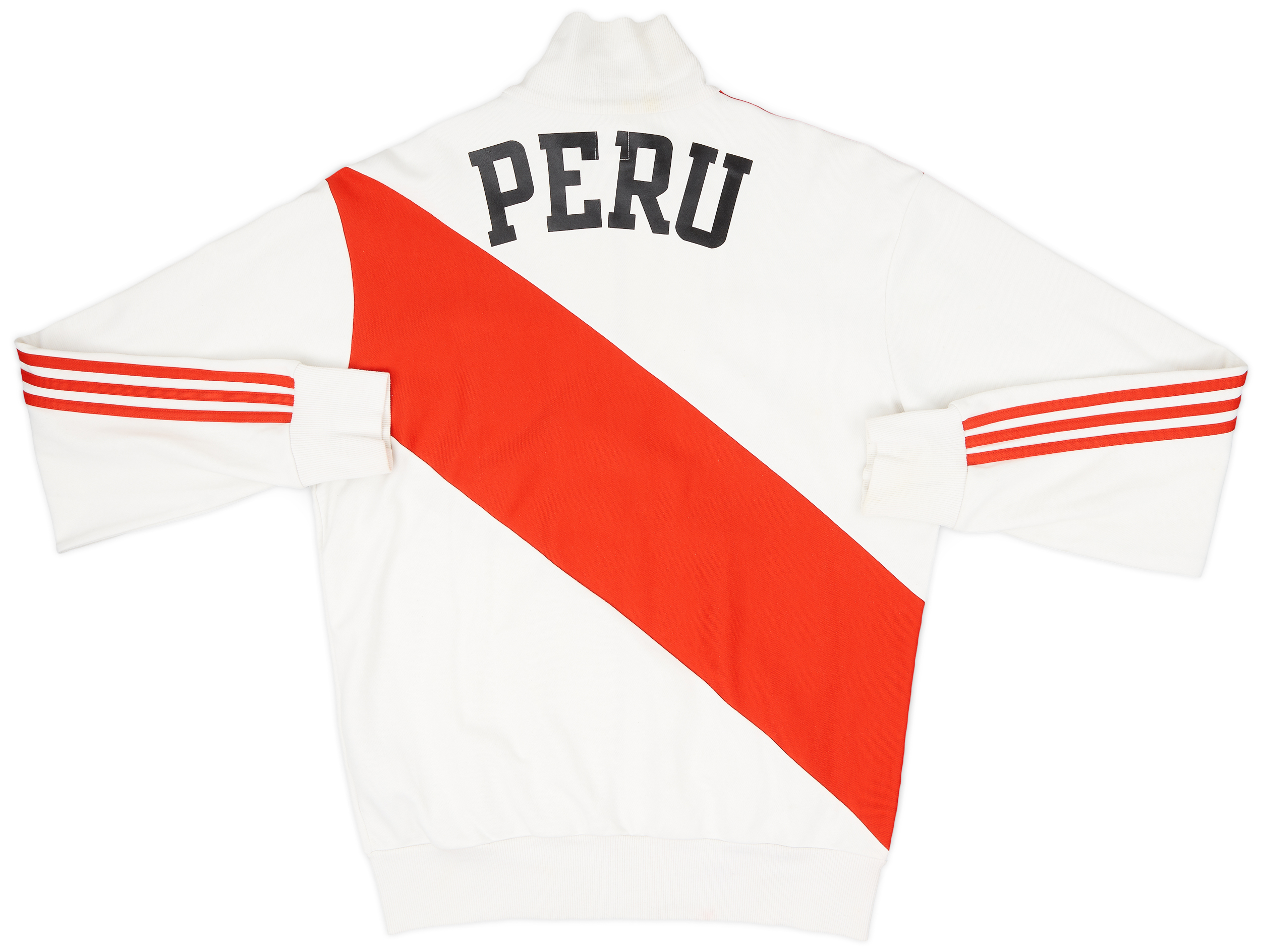 ウェア Peru adidas Originals Retro Shirt #10 2005-06 Peru adidas Originals Track Jacket - 8/10 - (L)