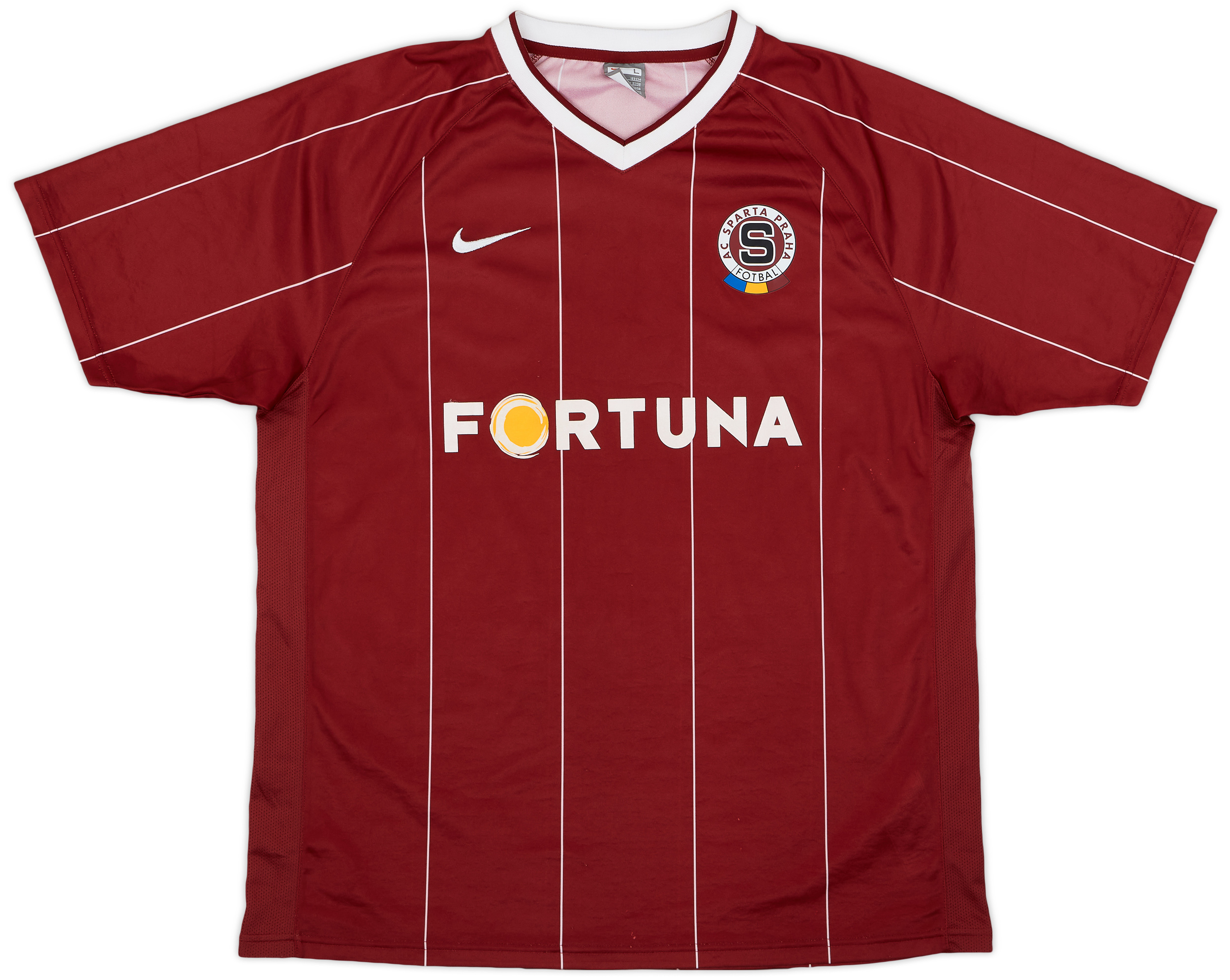 2007-08 Sparta Prague Home Shirt - 9/10 - (L)