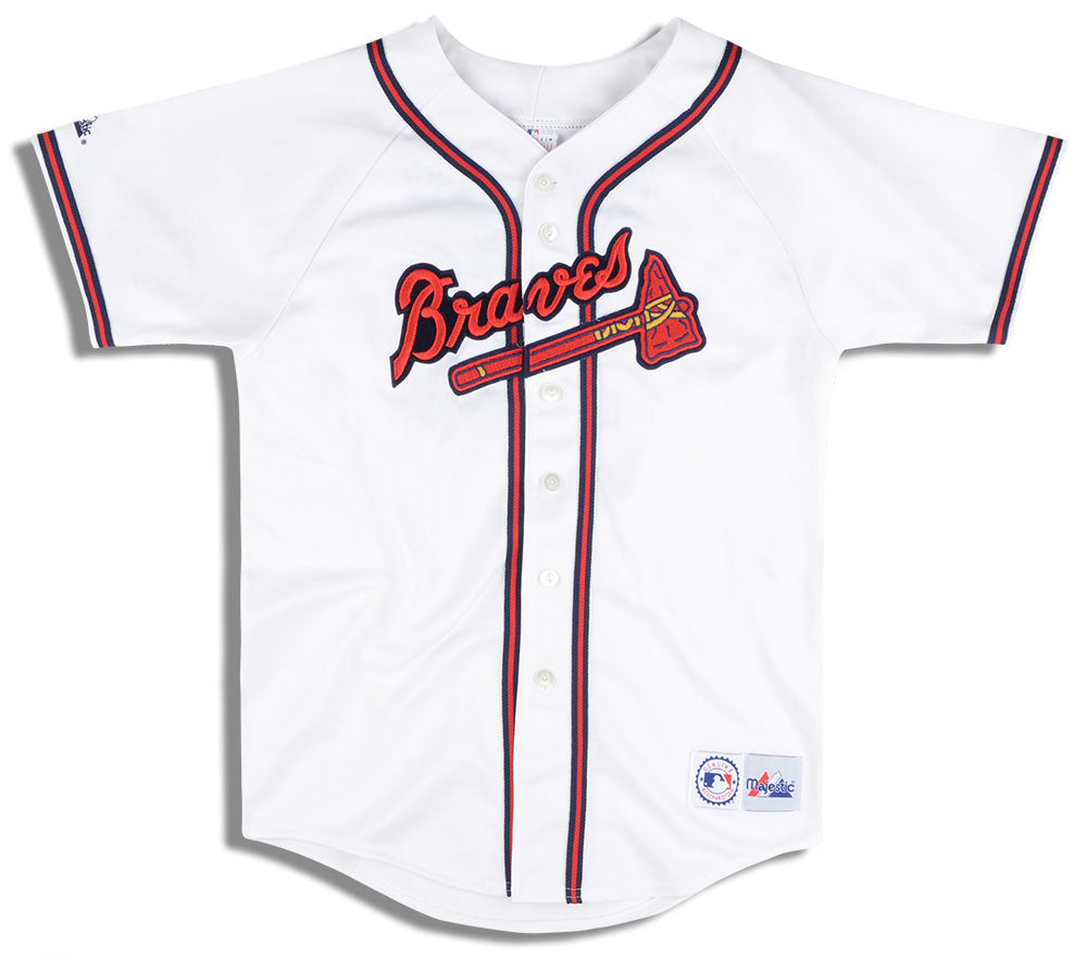 2005-09 Atlanta Braves C. Jones #10 Majestic Jersey (Home) Y