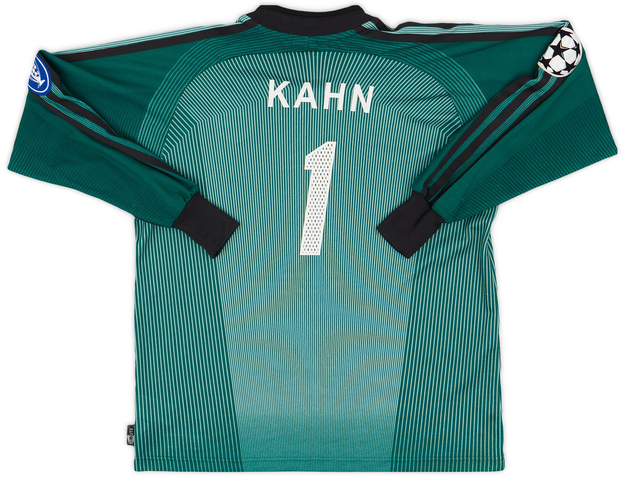 2003-04 Bayern Monaco Maglia portiere Kahn # 1 jersey goalkeeper shirt M
