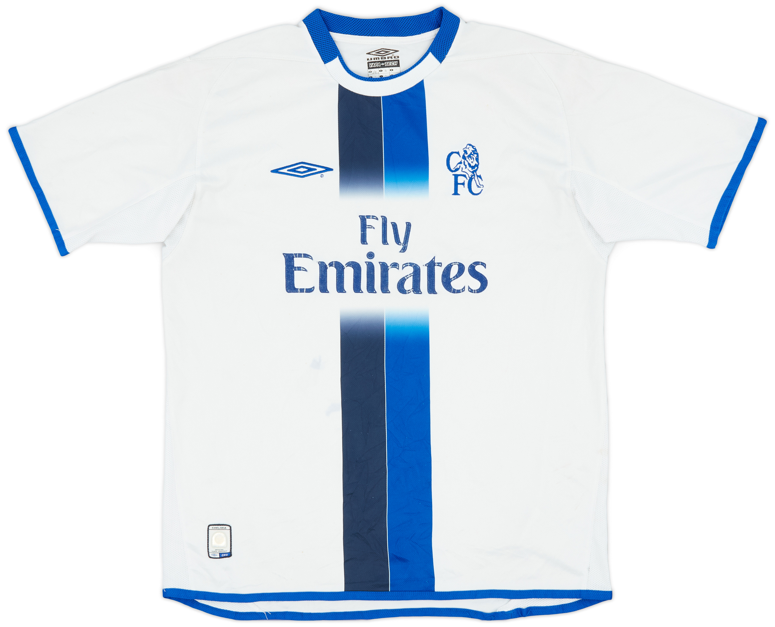 ウェア umbro 04/05 chelsea away game shirt M CHELSEA FC Umbro AWAY Shirt 2004-2005 (XLB Large Boys