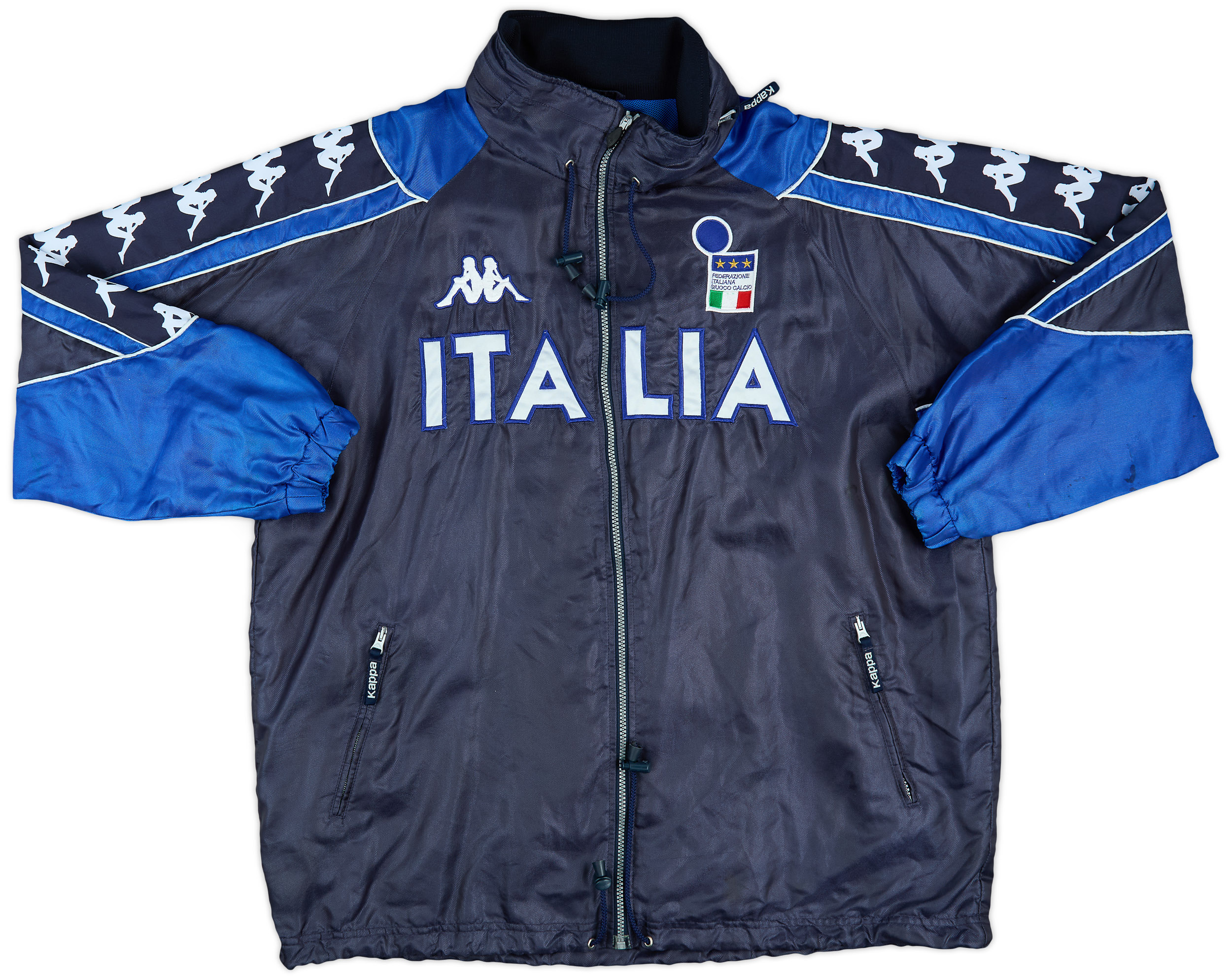 2000-01 Italy Kappa Hooded Track Jacket - 6/10 - (XL) 2000-01 Italy Kappa Hooded Track Jacket - 6/10 - (XL)