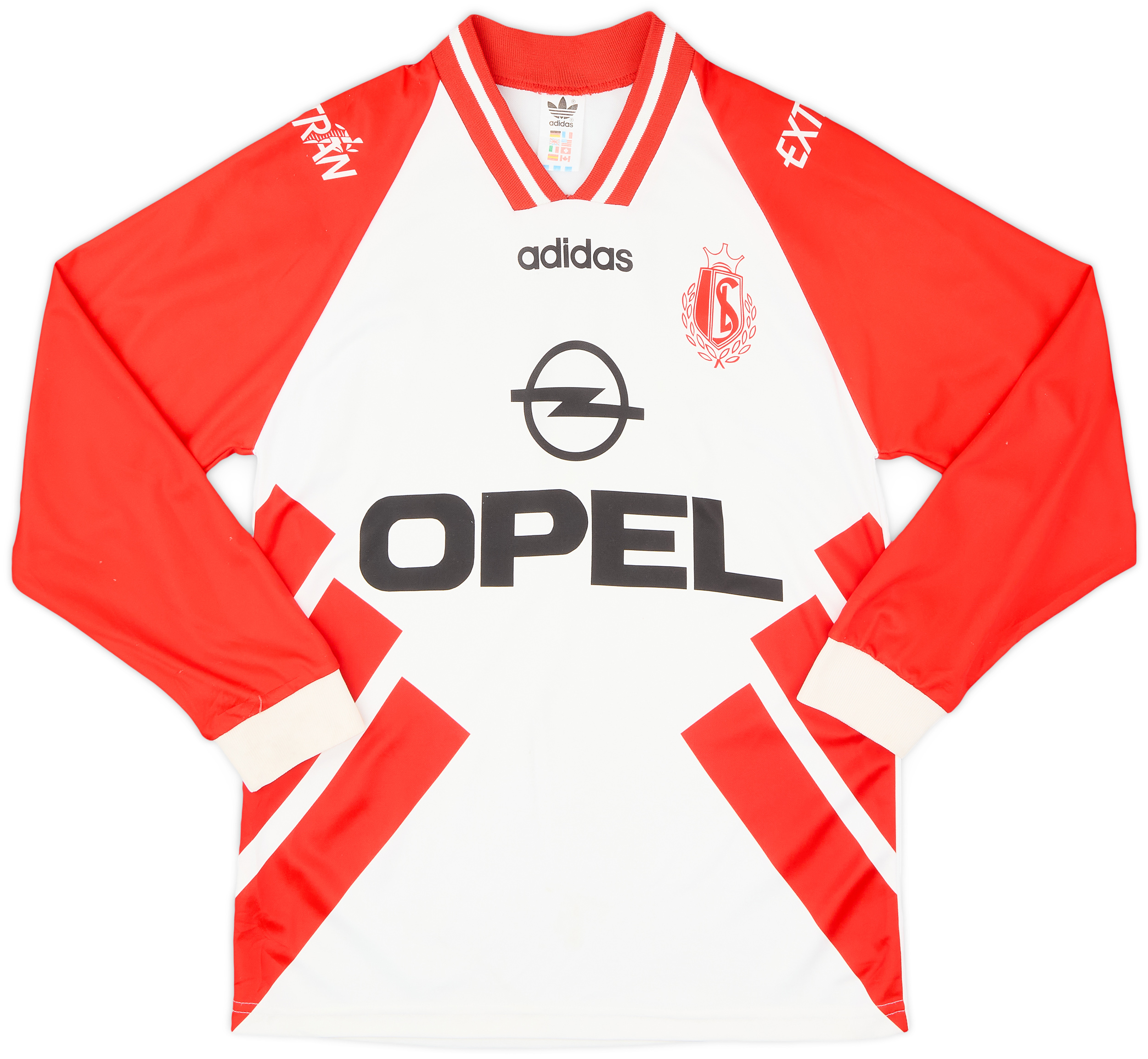 1994-95 Standard Liege Home L/S Shirt - 9/10 - (S)