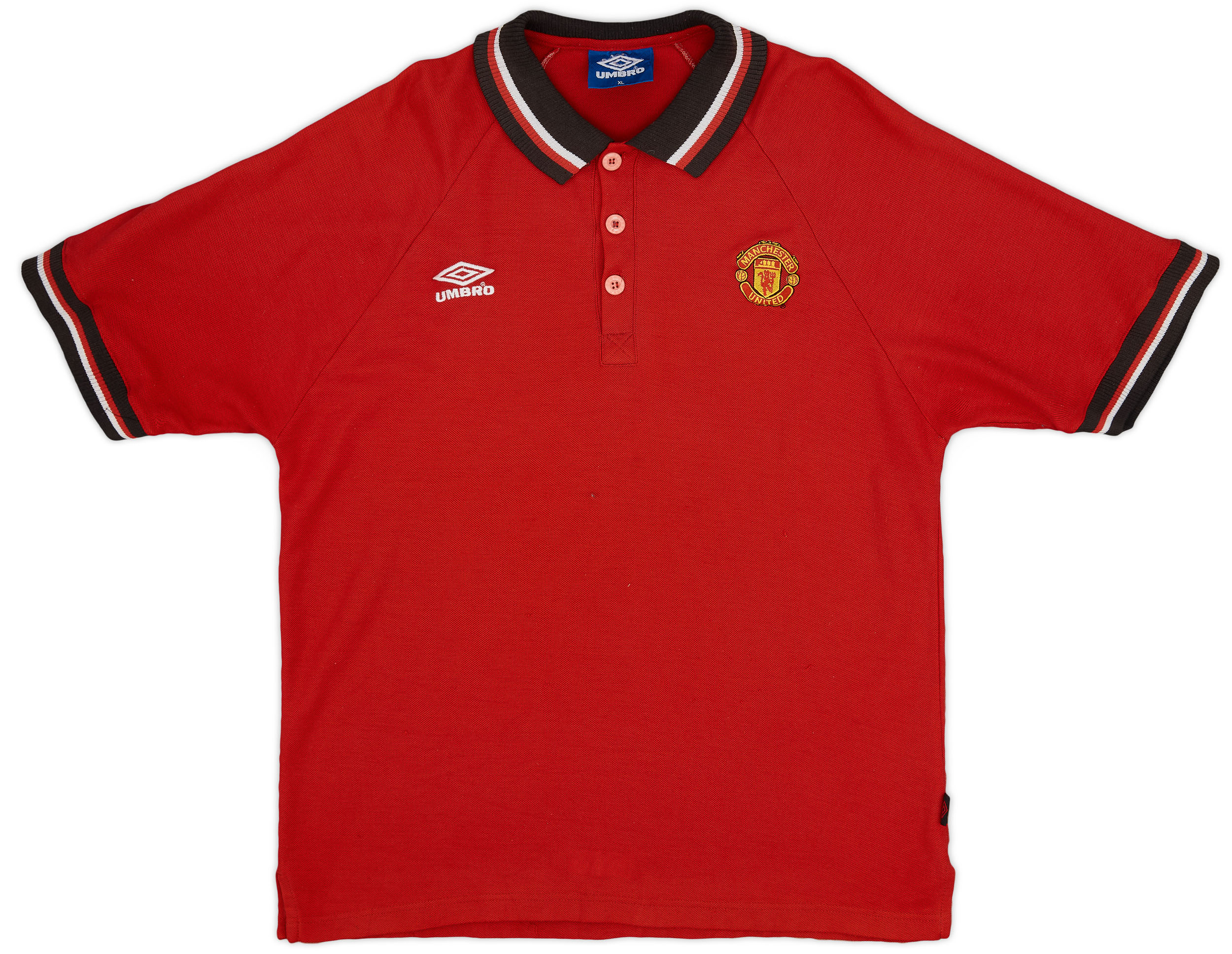 Maillot Gardien Manchester United 1997/98 - Umbro Taille S Vert - Adulte