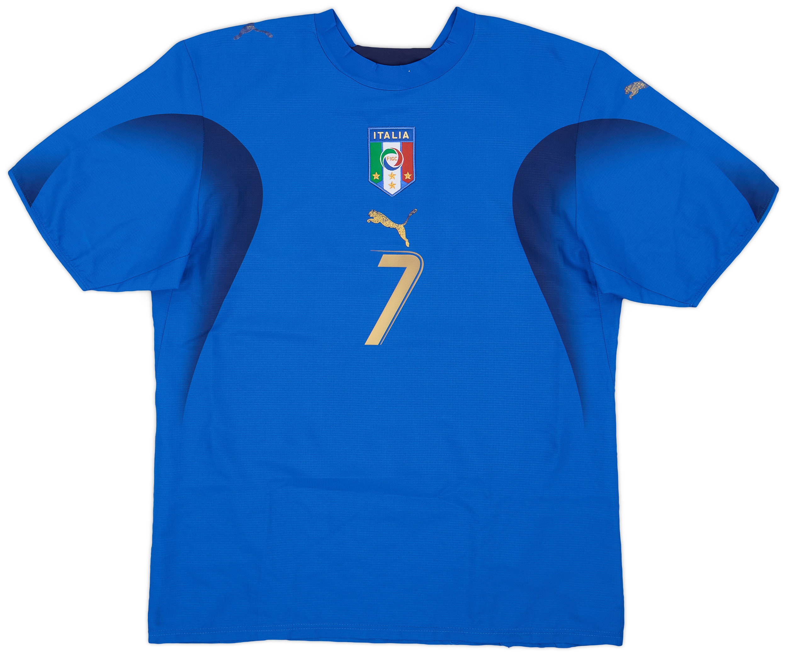 2006 Italy Home Shirt Del Piero #7 - 5/10 - (M)