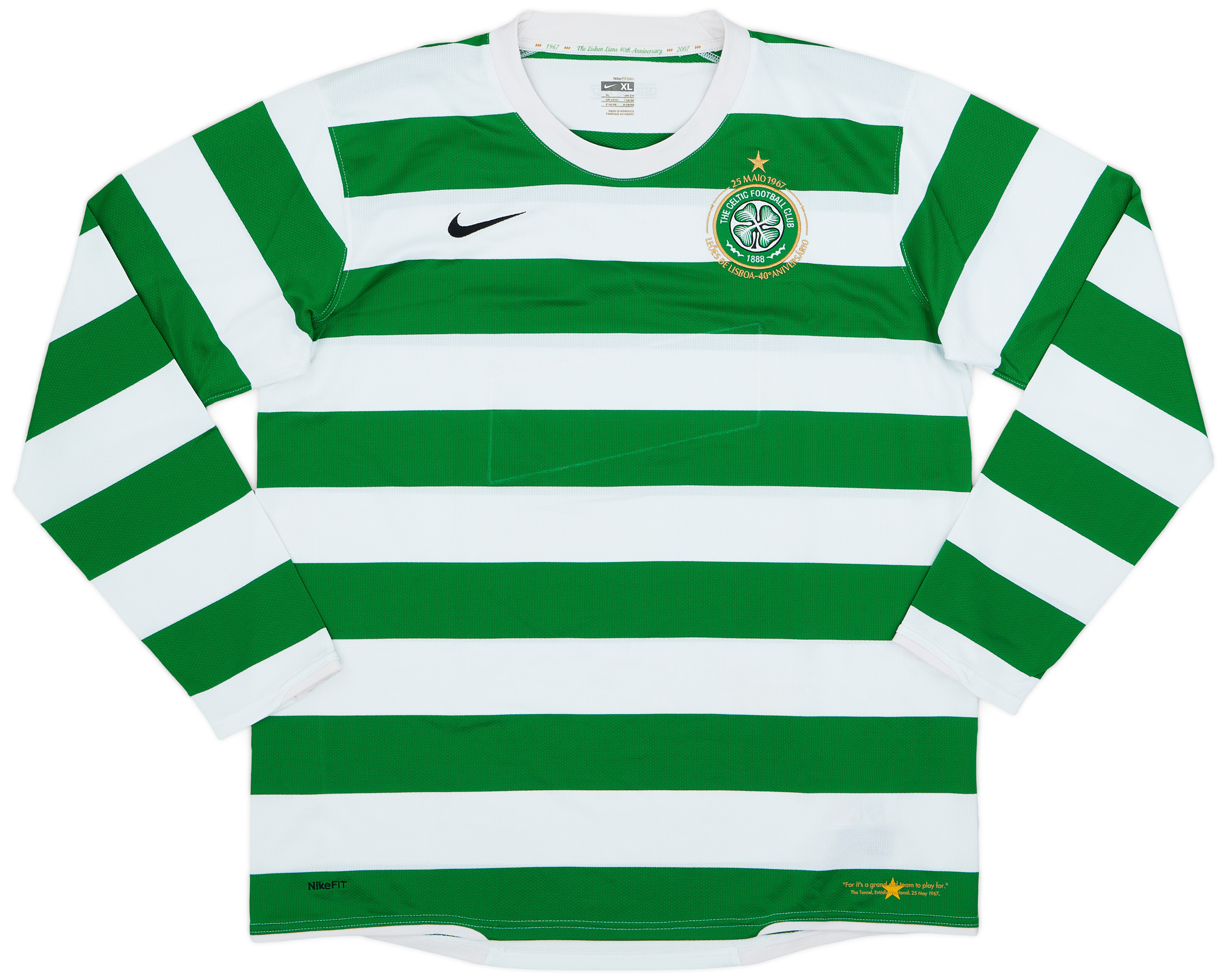 CELTIC 1988 L/S Soccer Home Uniform