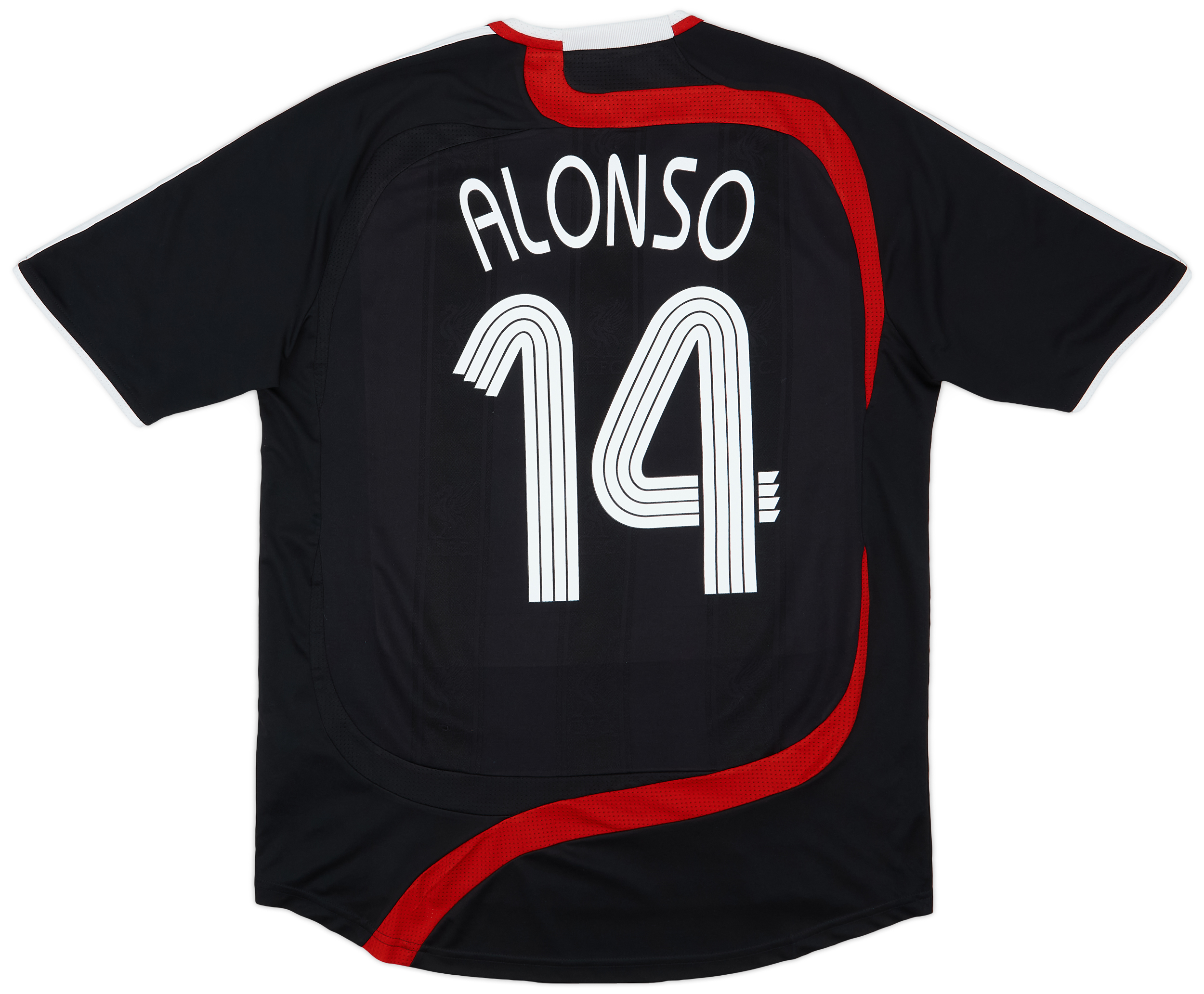 2007-08 Liverpool Third Shirt Alonso #14 - 6/10 - (XXL)