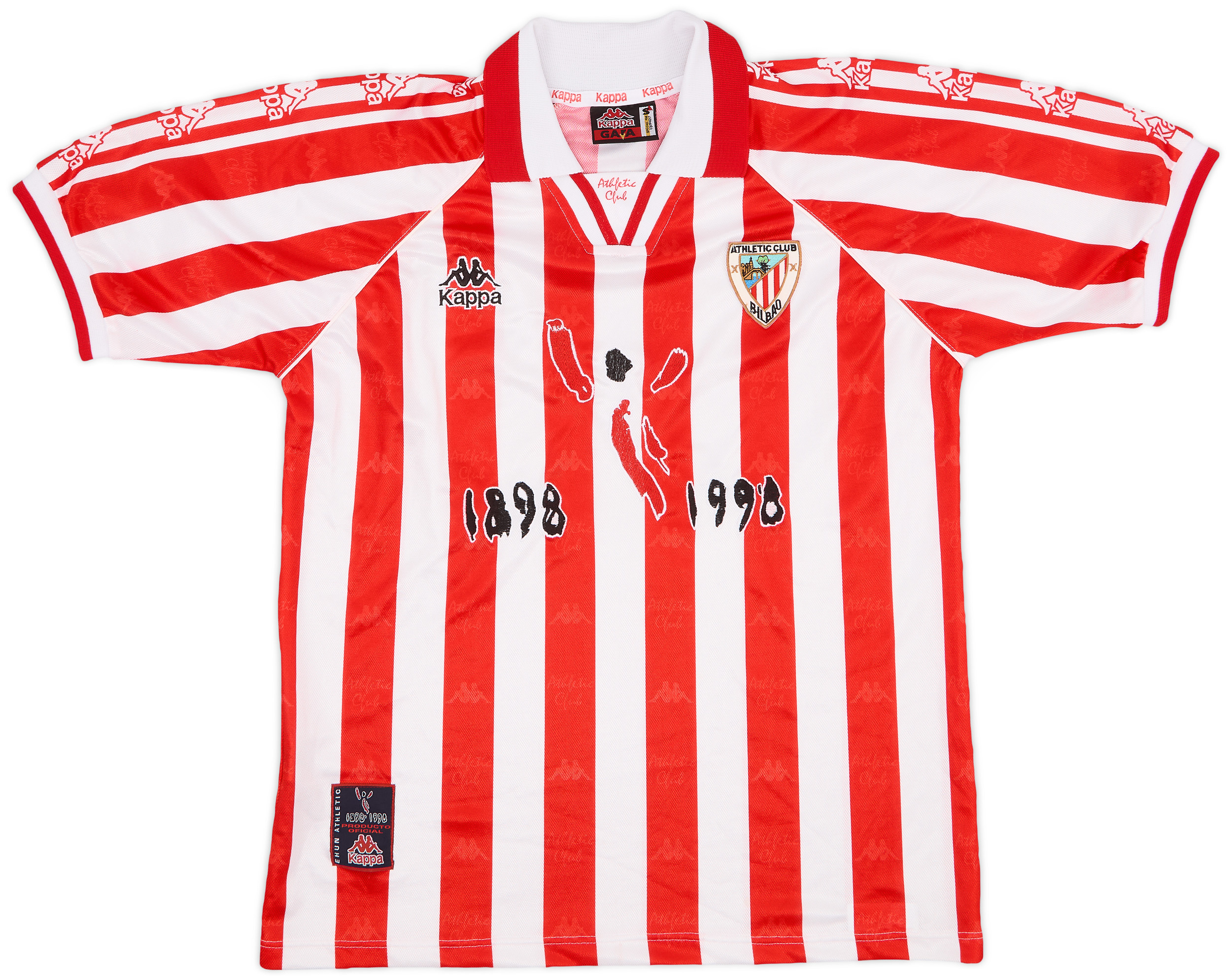 Kappa Athletic Club Bilbao ユニホーム 1995-97 Athletic Bilbao Kappa Full Tracksuit (XL.Boys)