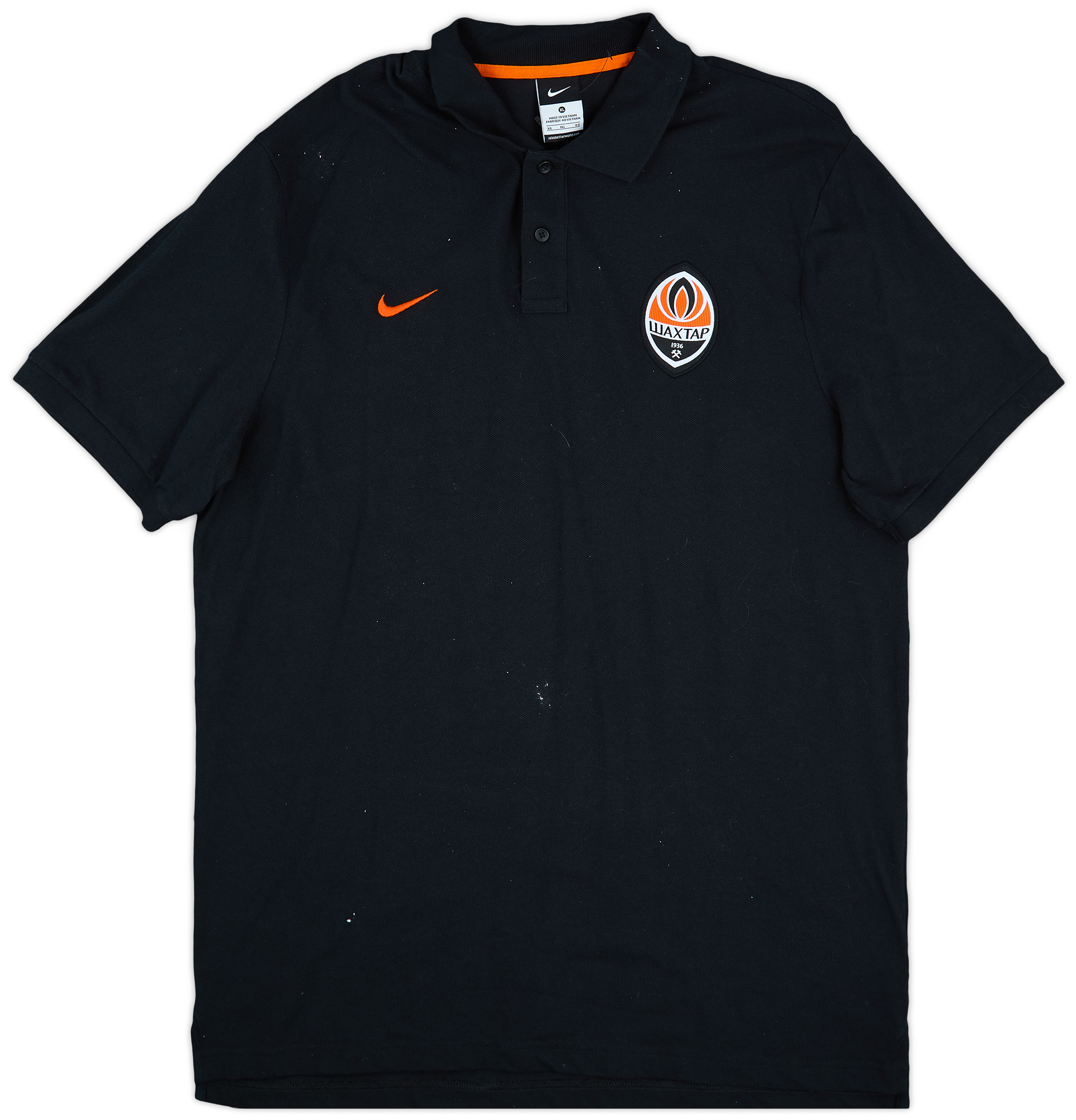 2013-14 Shakhtar Donetsk Nike Polo Shirt - 8/10 - (XL)