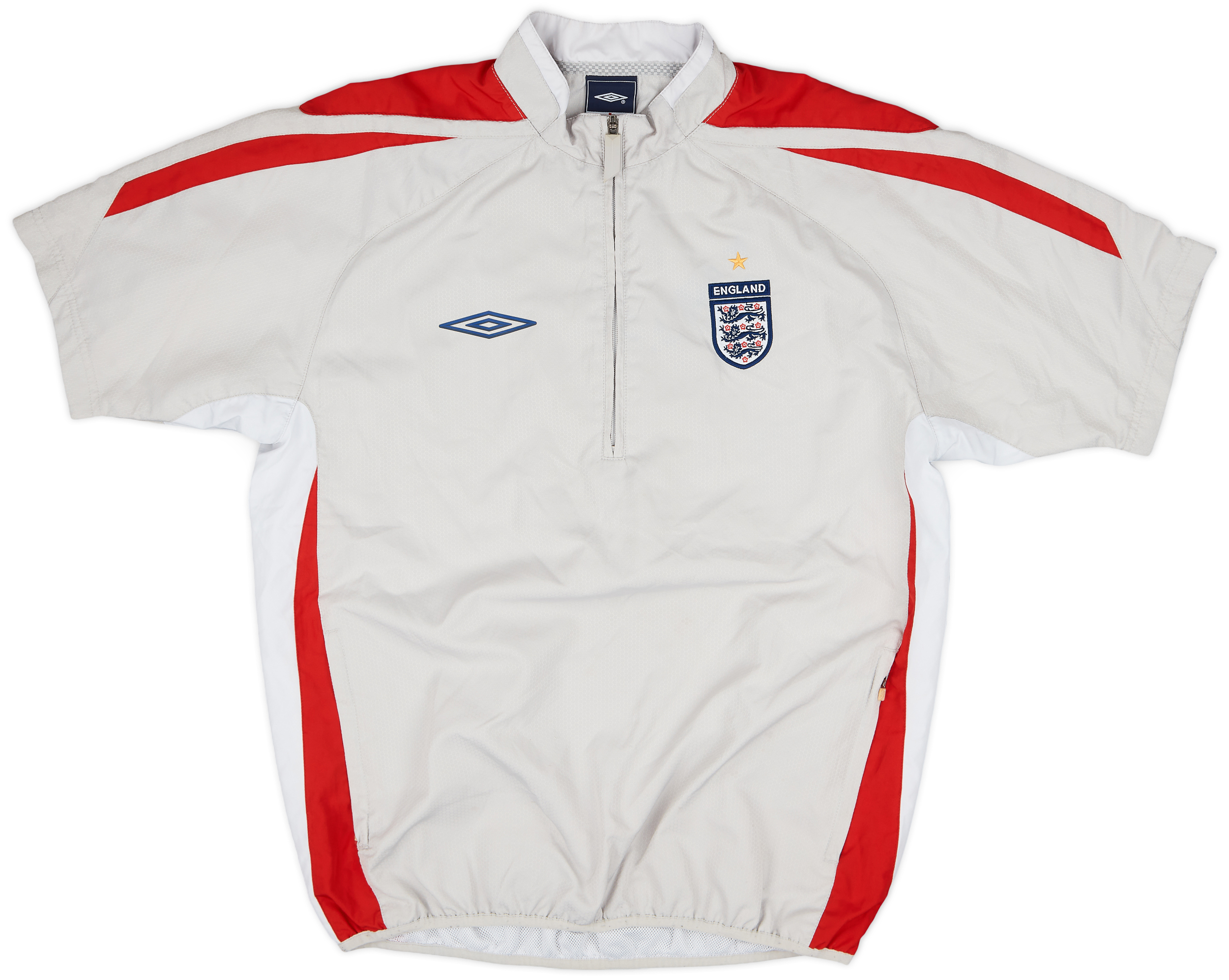UMBRO■PTR Field Training Football Half Zip-Up■送料込 2007-08 Umbro Template 1/4 Zip Training Top #1 - 8/10 - (M)