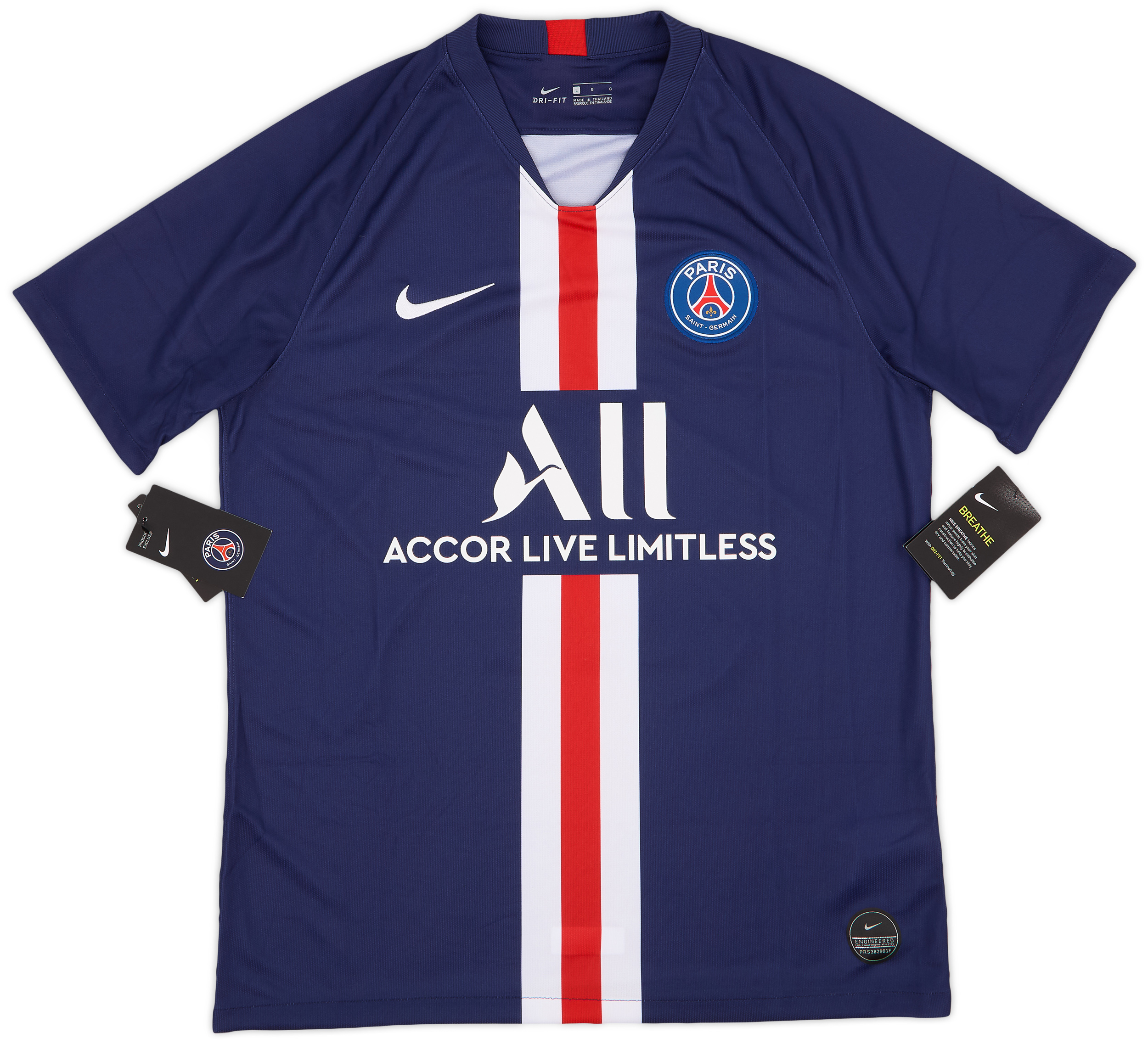 Paris Saint-Germain MBAPPÉ 7 シャツ 2019-20 Paris Saint-Germain Third Shirt Mbappe #7 - 8/10 - (S)