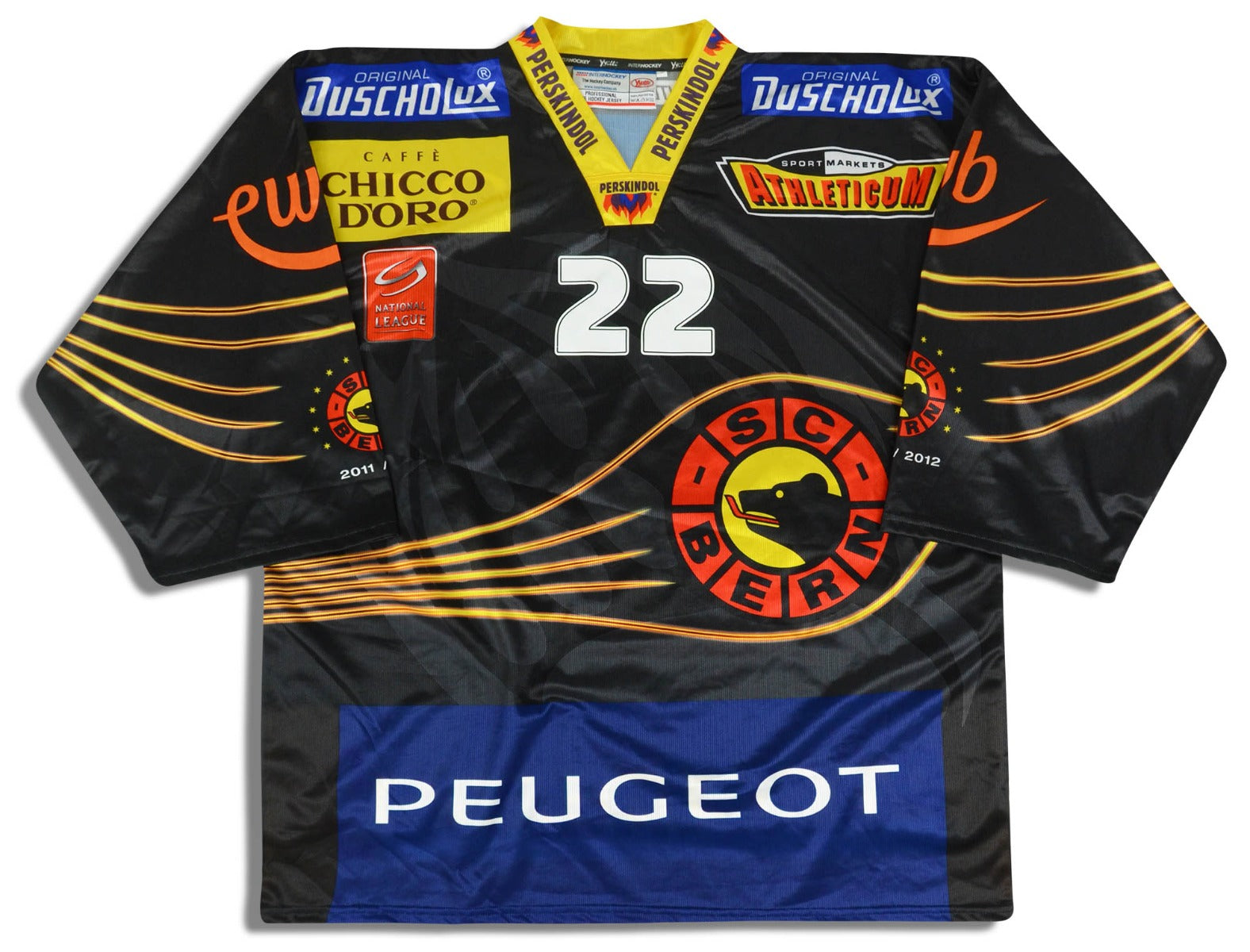 2011-12 SC Bern Niggi #22 Yvette Jersey (Home) XL
