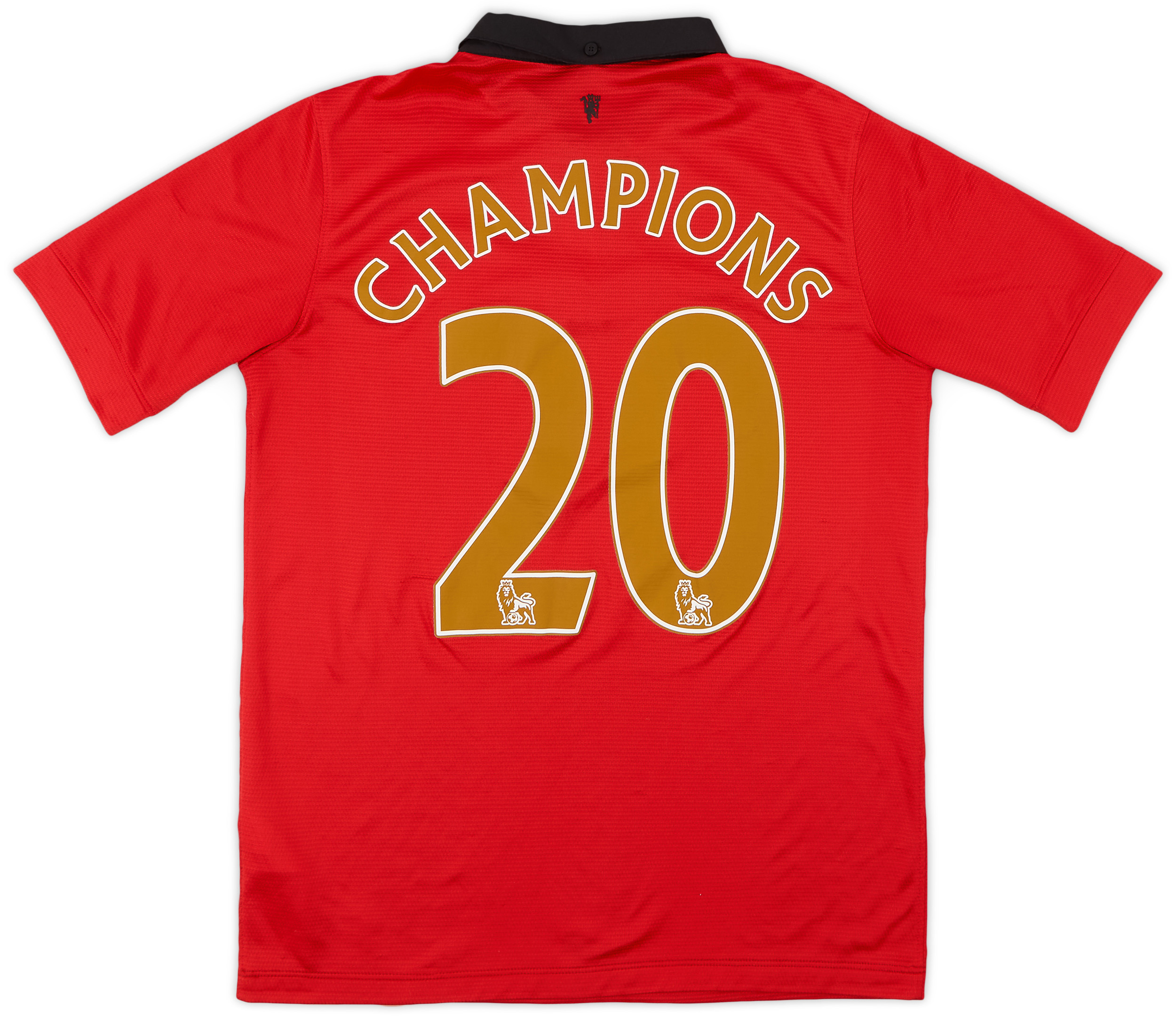 2013-14 Manchester United Home Shirt Champions #20 - 8/10