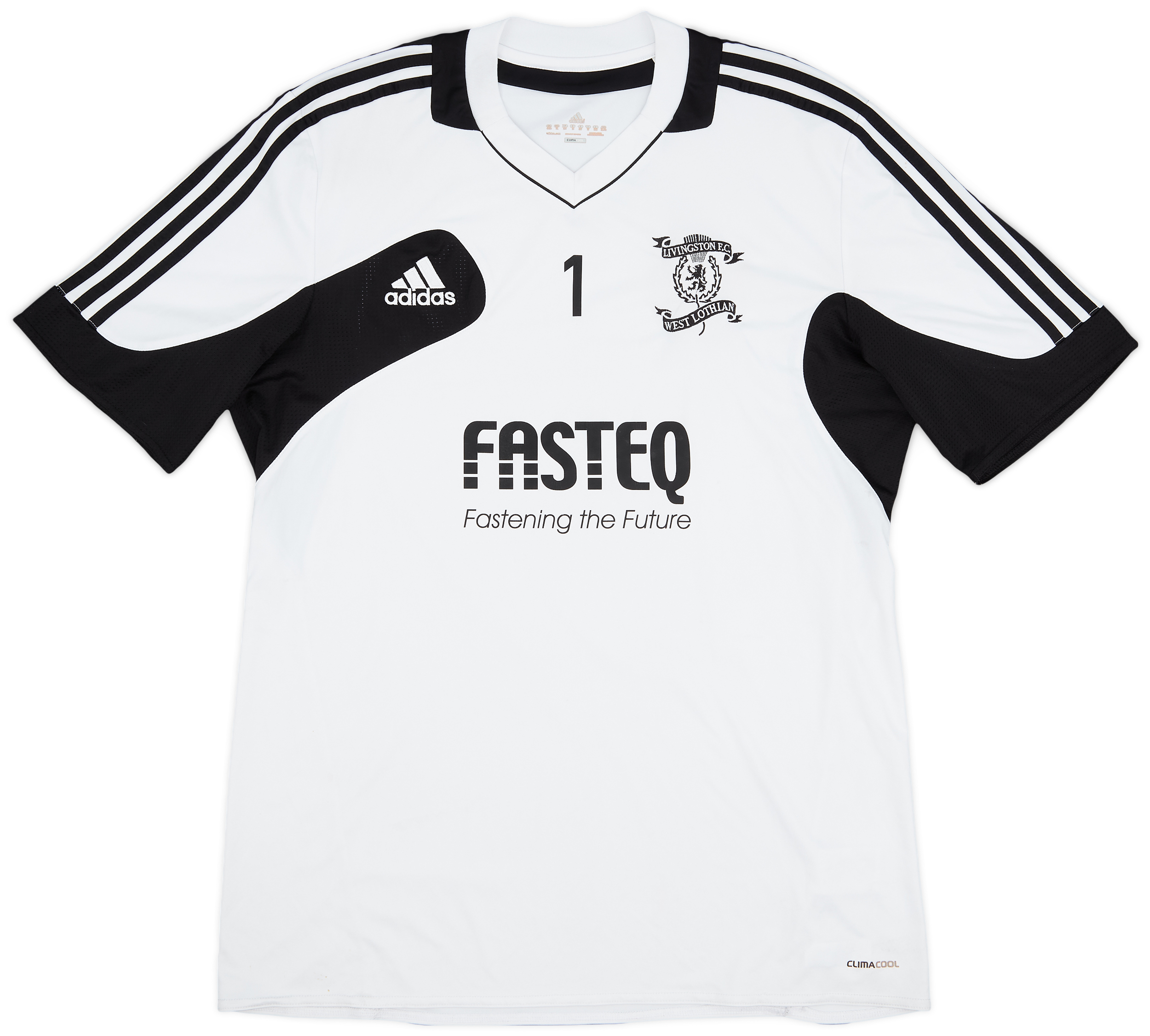 2012-13 Livingston adidas Player Issue Training Shirt #1 - 8/10 - (XXL)