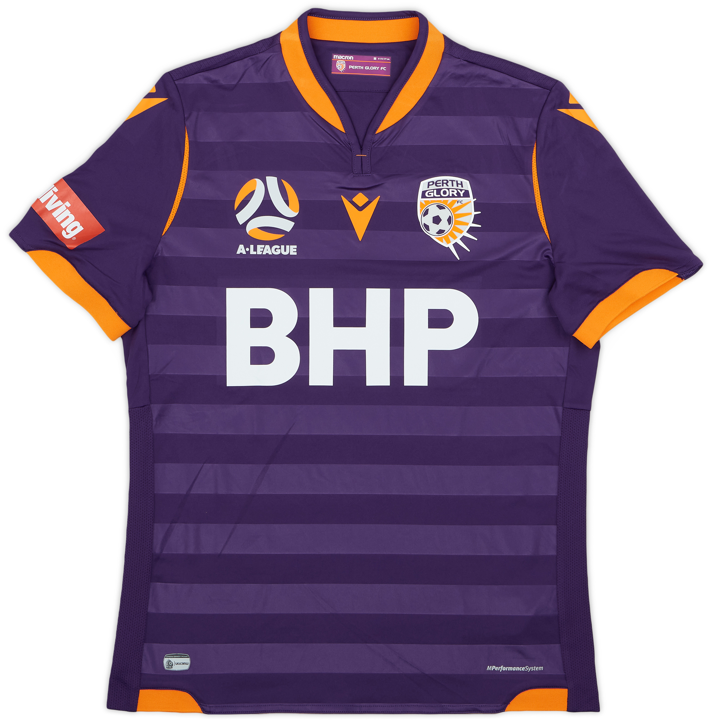 2020-21 Perth Glory Authentic Home Shirt - 8/10 - (M)
