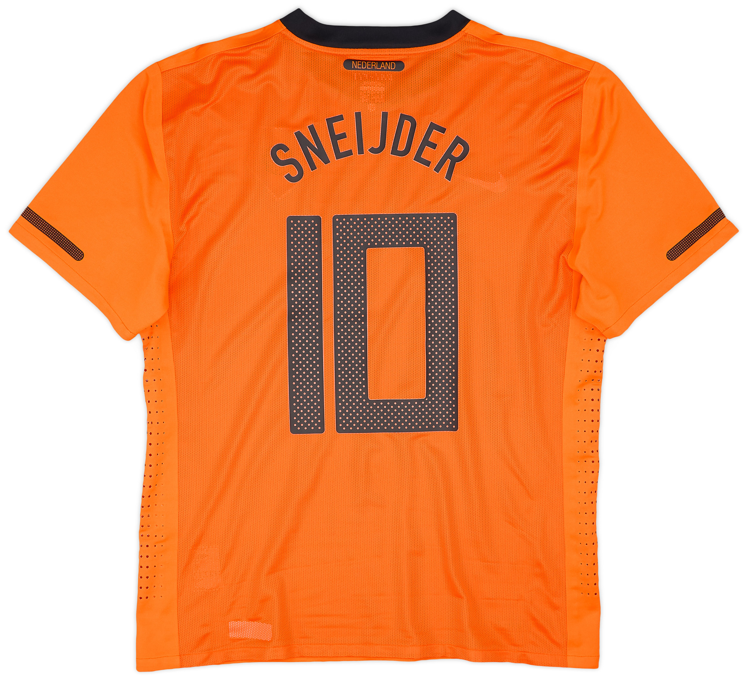 2010-11 Netherlands Player Issue Home Shirt Sneijder #10 - 8