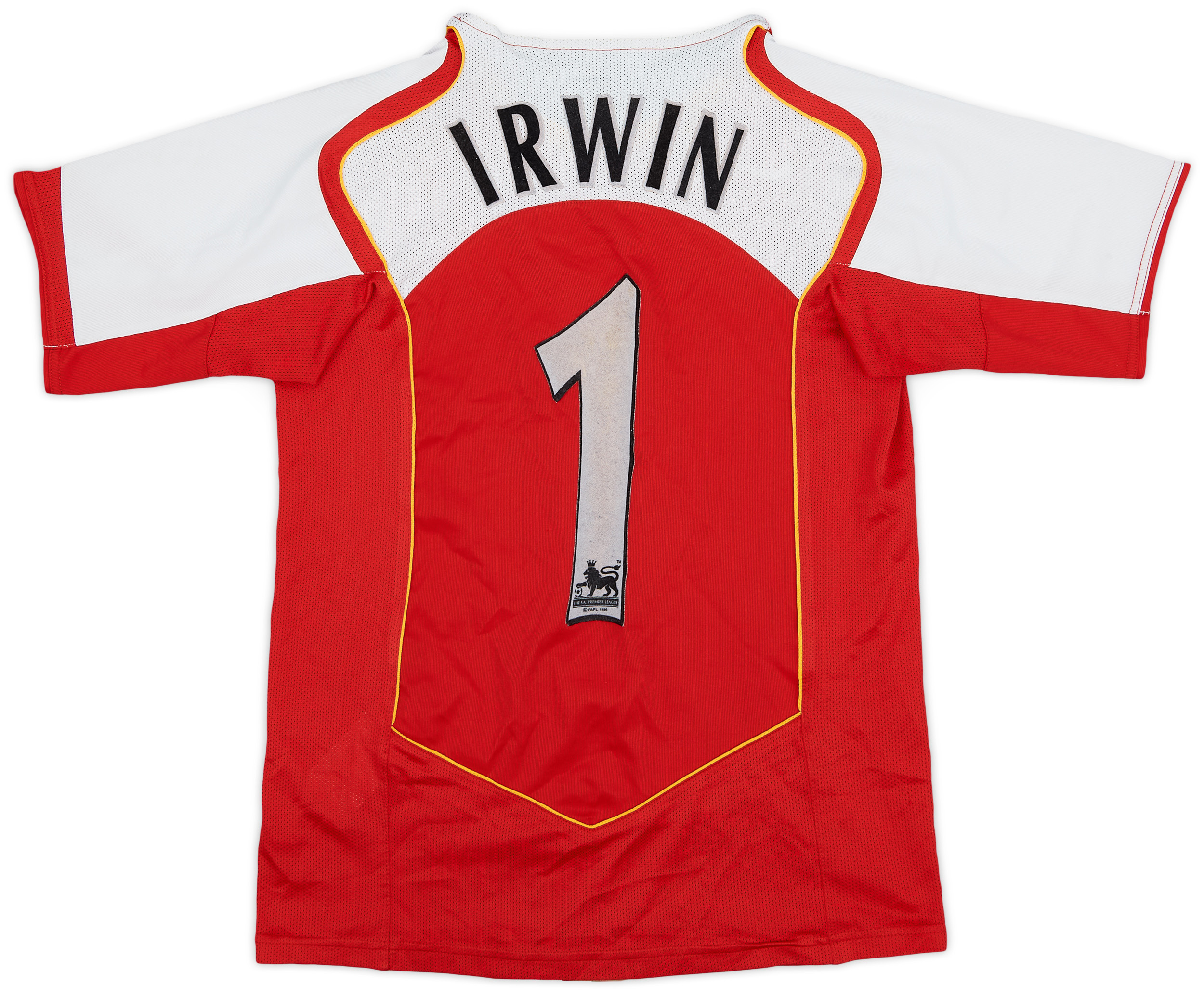 2004-05 Arsenal Home Shirt Irwin #1 - 7/10 - (L.Boys)
