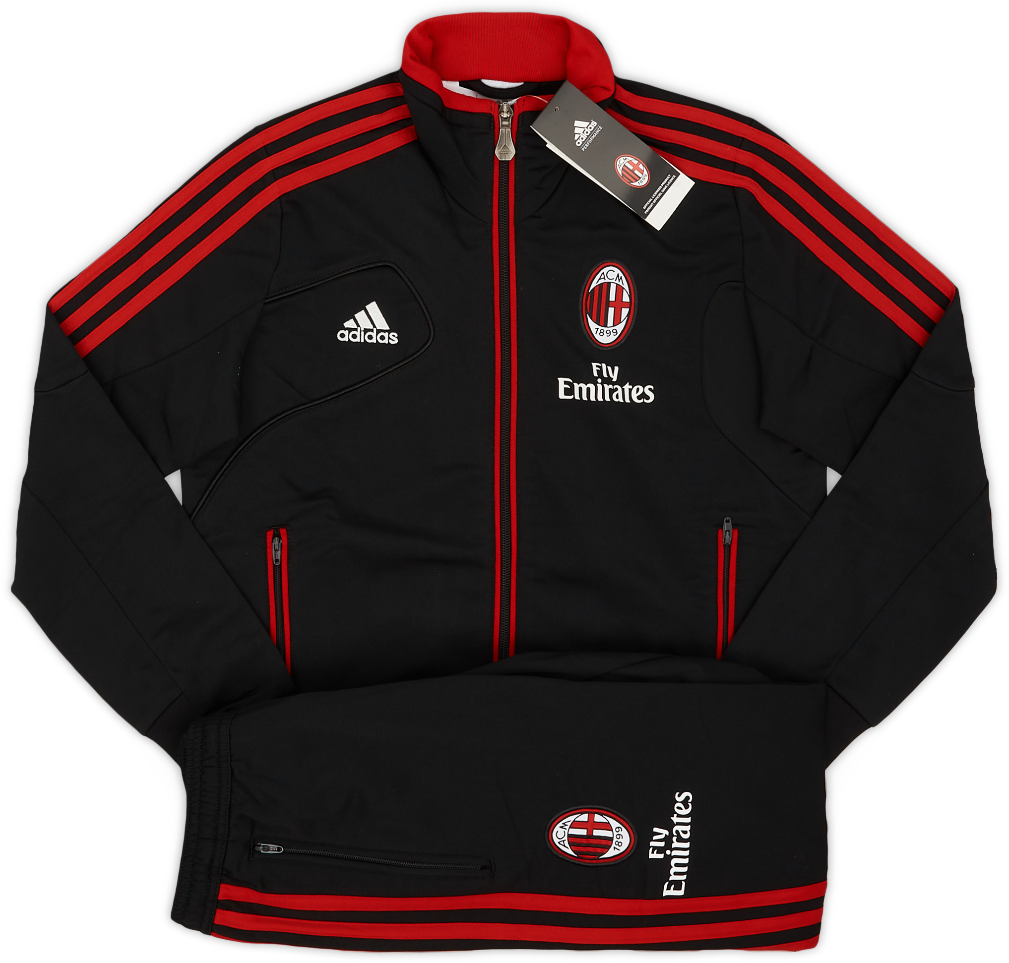 AC Milan ユニホーム　adidas M 赤黒　レドンド　No.5 AC Milan ユニホーム adidas M 赤黒 レドンド No.5
