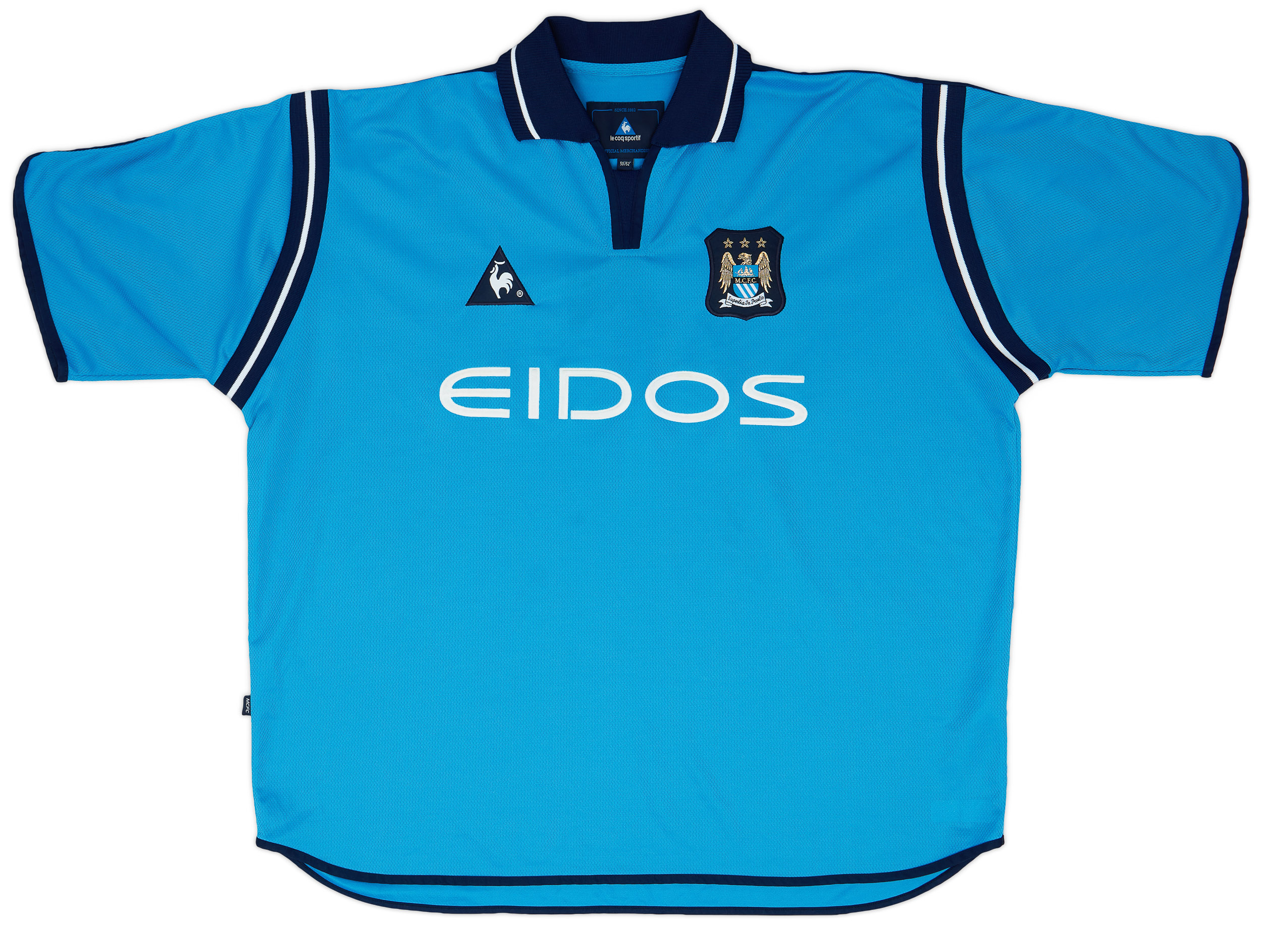 1999-01 Manchester City Home Shirt - 10/10 - (XXL)