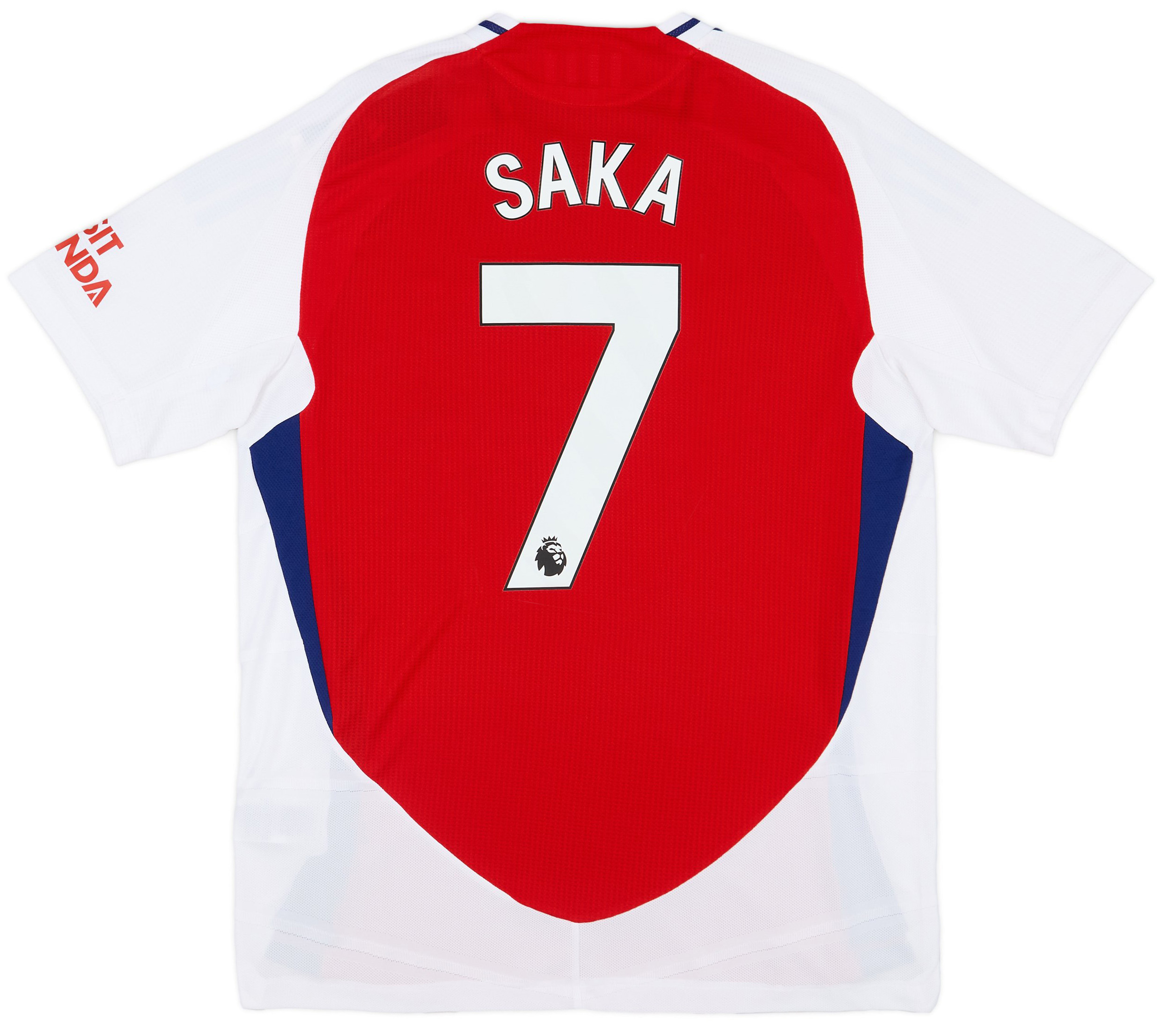 2024-25 Arsenal Authentic Home Shirt Saka #7