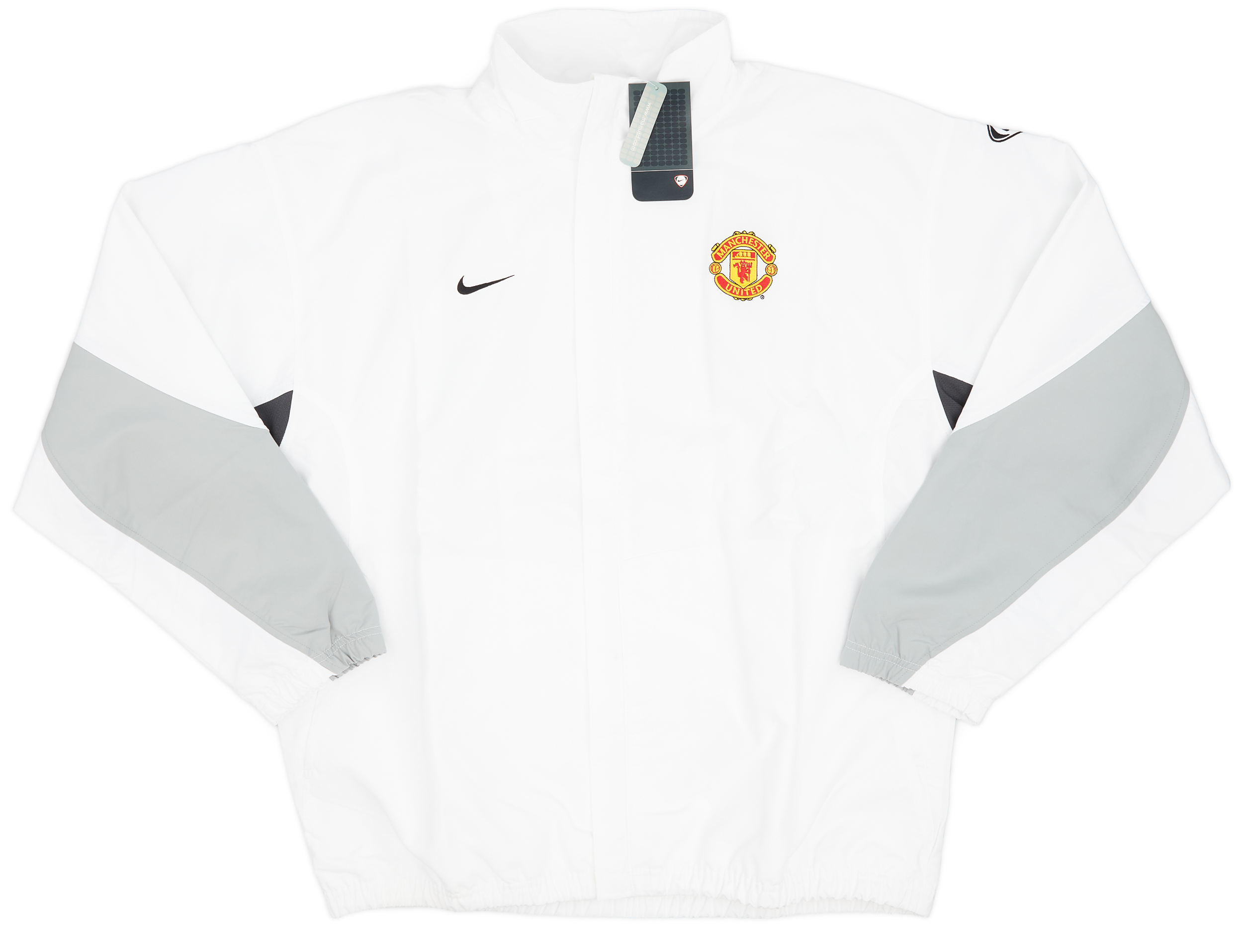 Manchester united 03-04 ユニフォーム Manchester United 2003-04 Third White Retro Jersey - Fanaacs