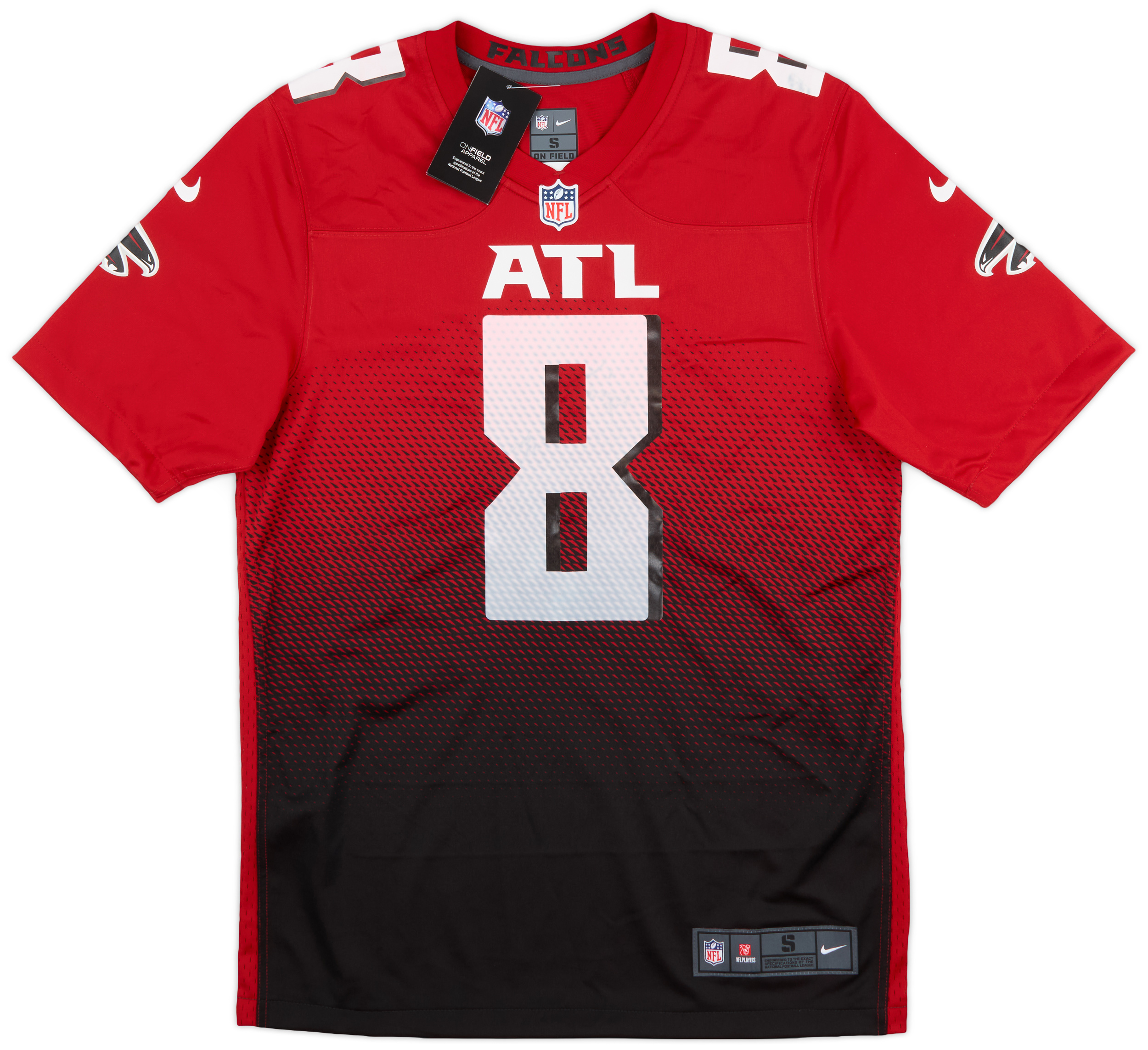 2021 23 Atlanta Falcons Pitts 8 Nike Game Alternate Jersey S