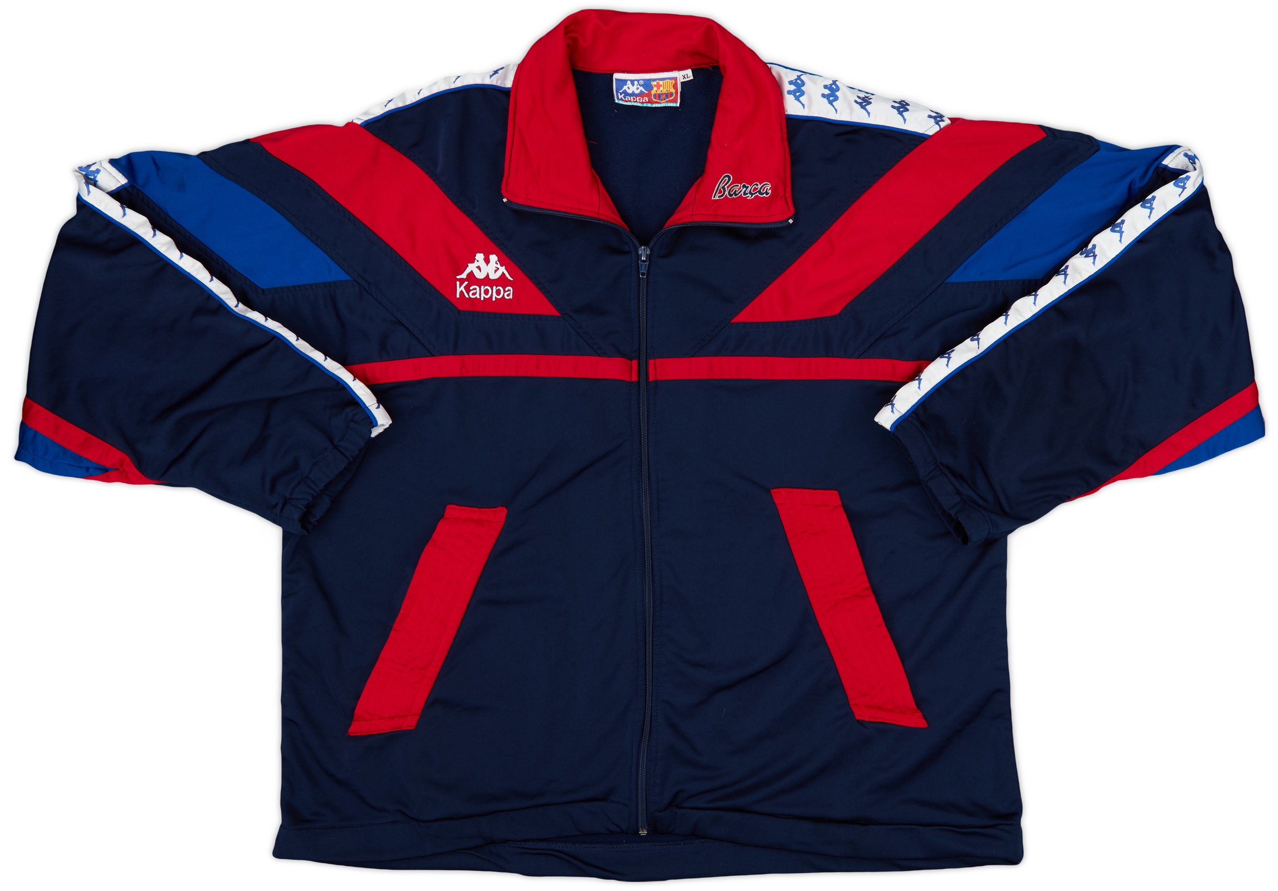 2025年レディースファッション福袋特集 1992-95 Barcelona Kappa Track Jacket - 9/10 - (XL) ウェア