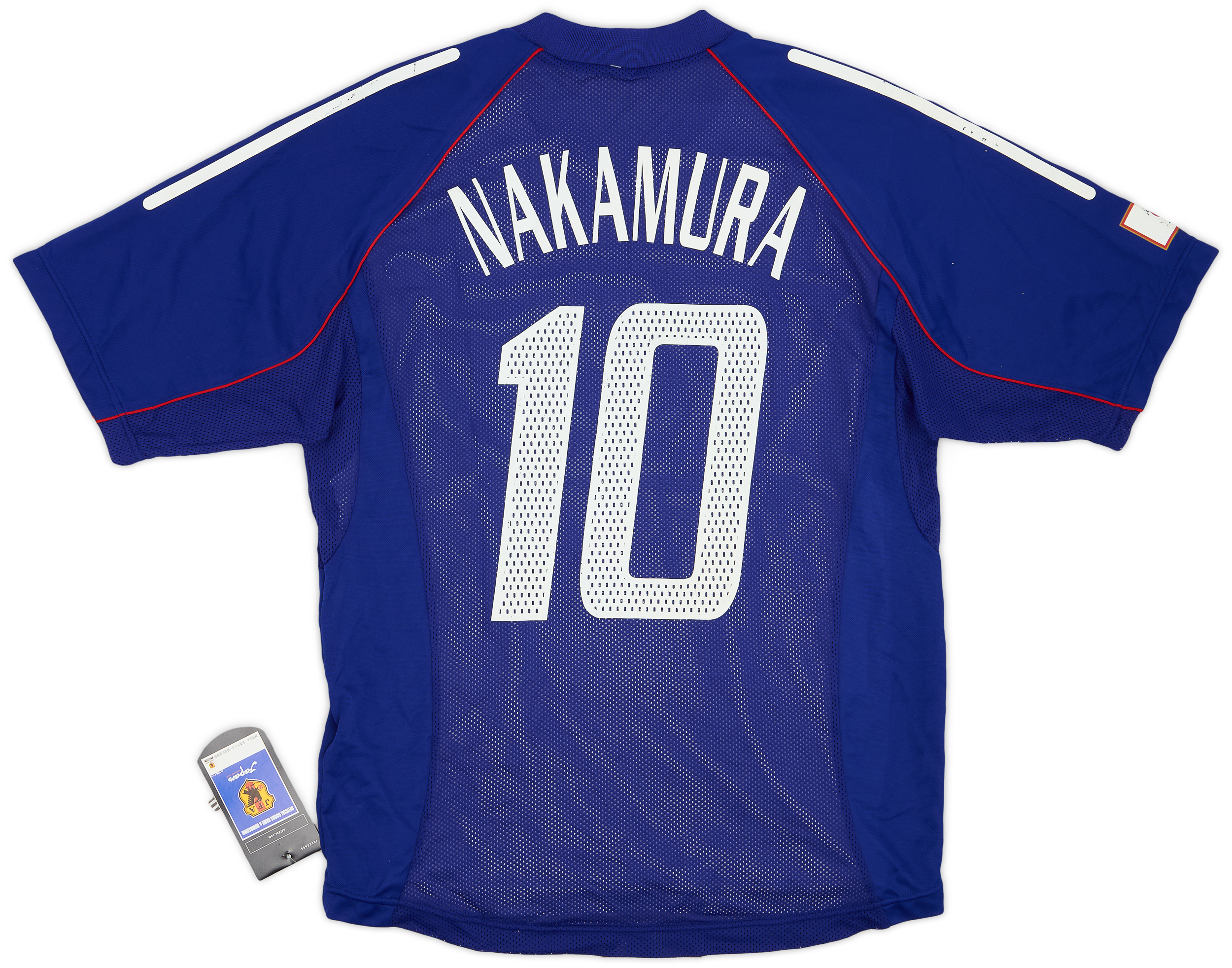 2002-04 Japan Player Issue Home Shirt Nakamura #10 (M)