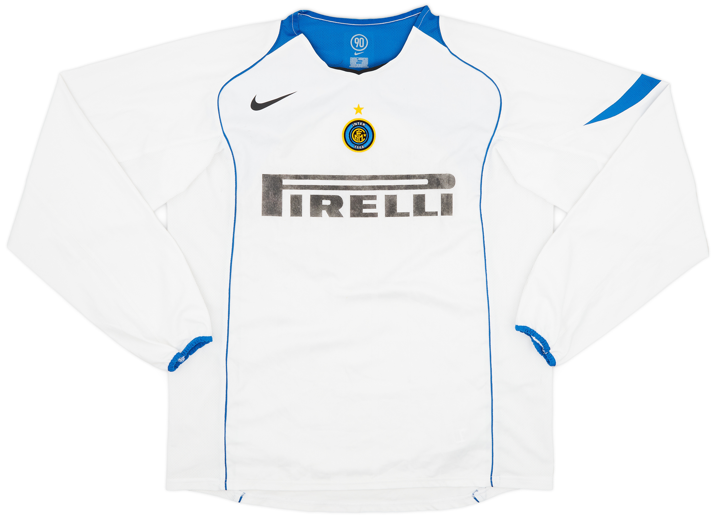 2004-05 Inter Milan Away L/S Shirt - 5/10 - (XL) 2004-05 Inter Milan Away L/S Shirt - 5/10 - (XL)