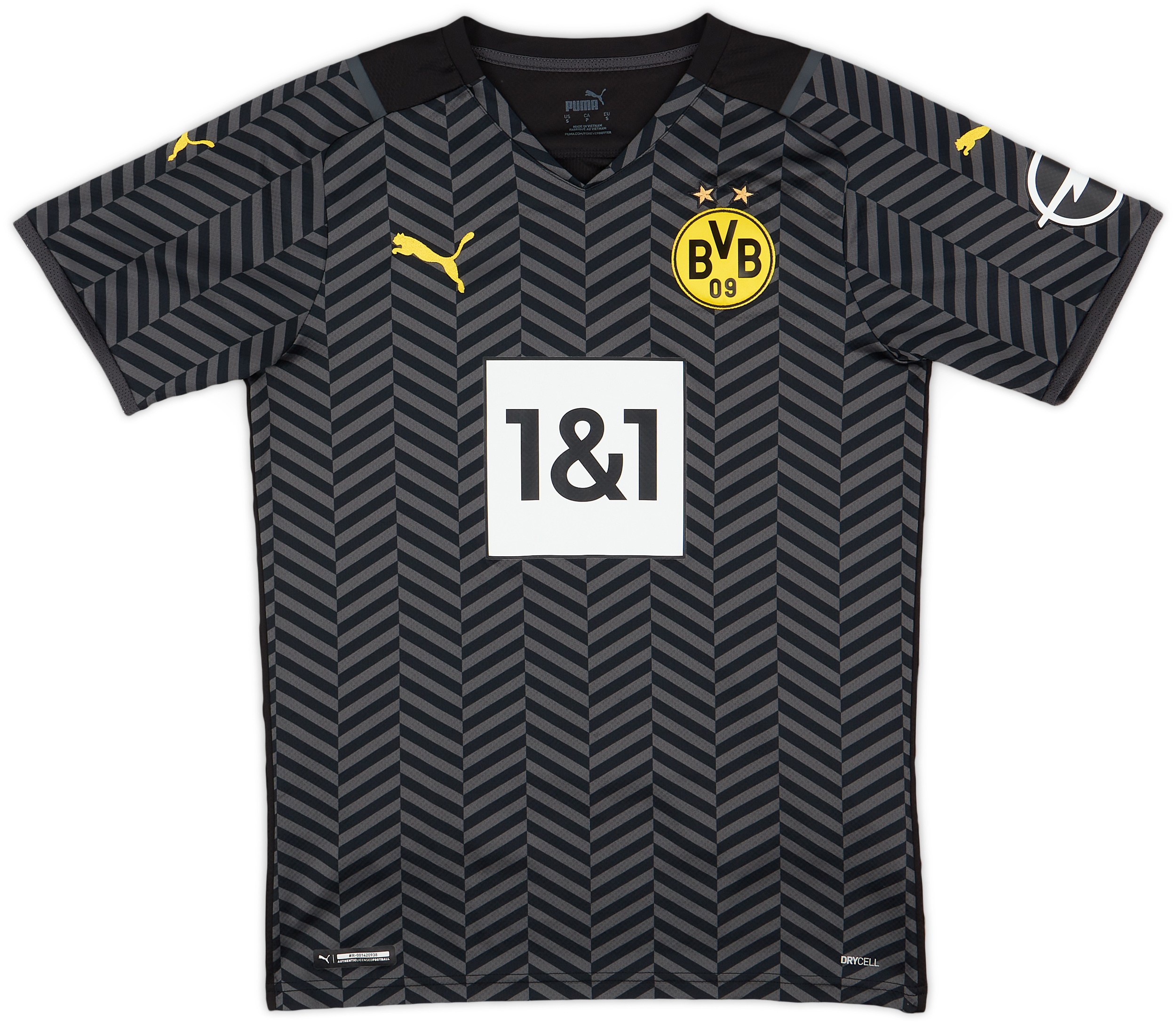 2021 22 Borussia Dortmund Away Shirt Haaland 9 9 10 S
