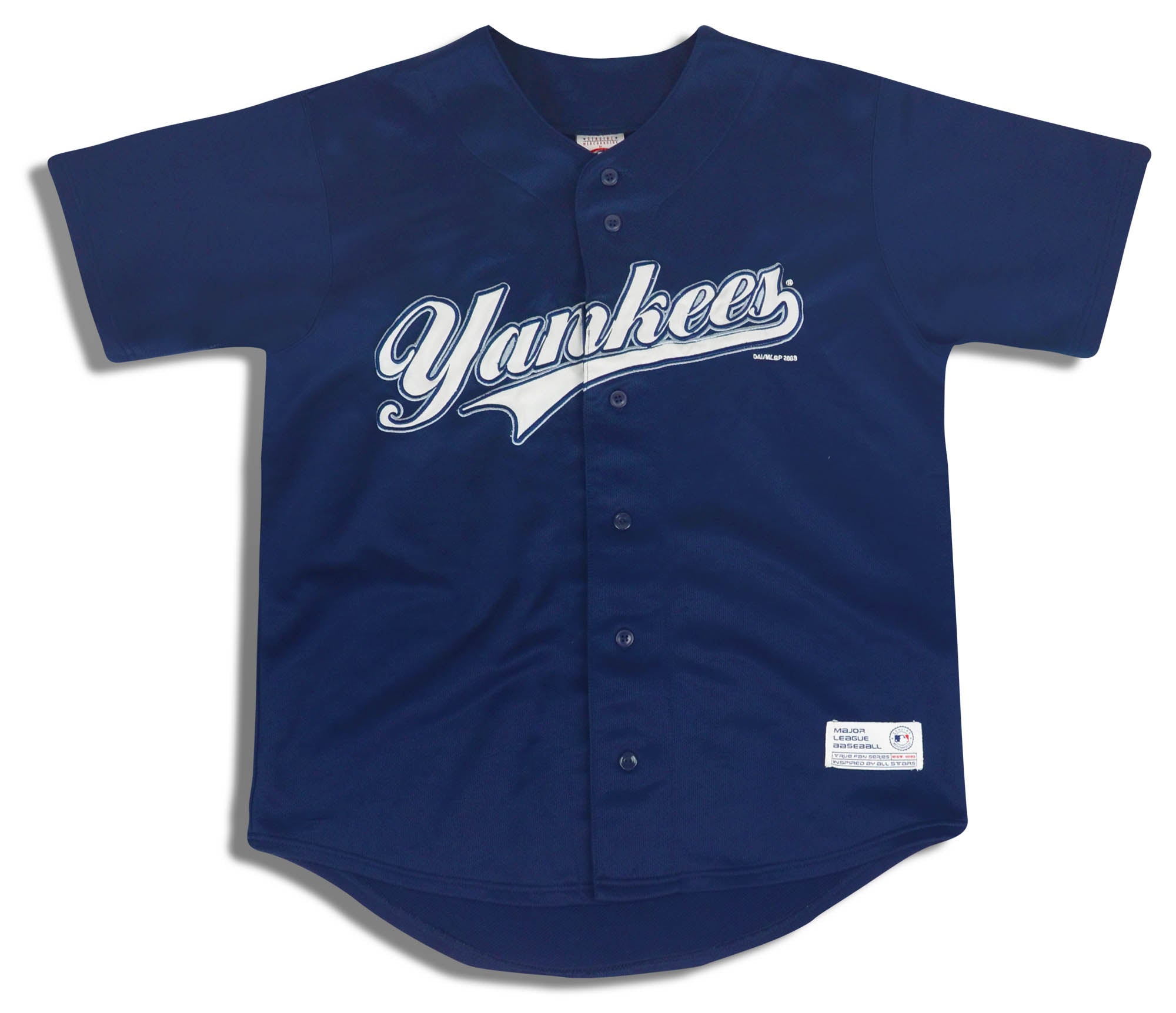2008 New York Yankees Jeter #2 True Fan Jersey (Alternate) M