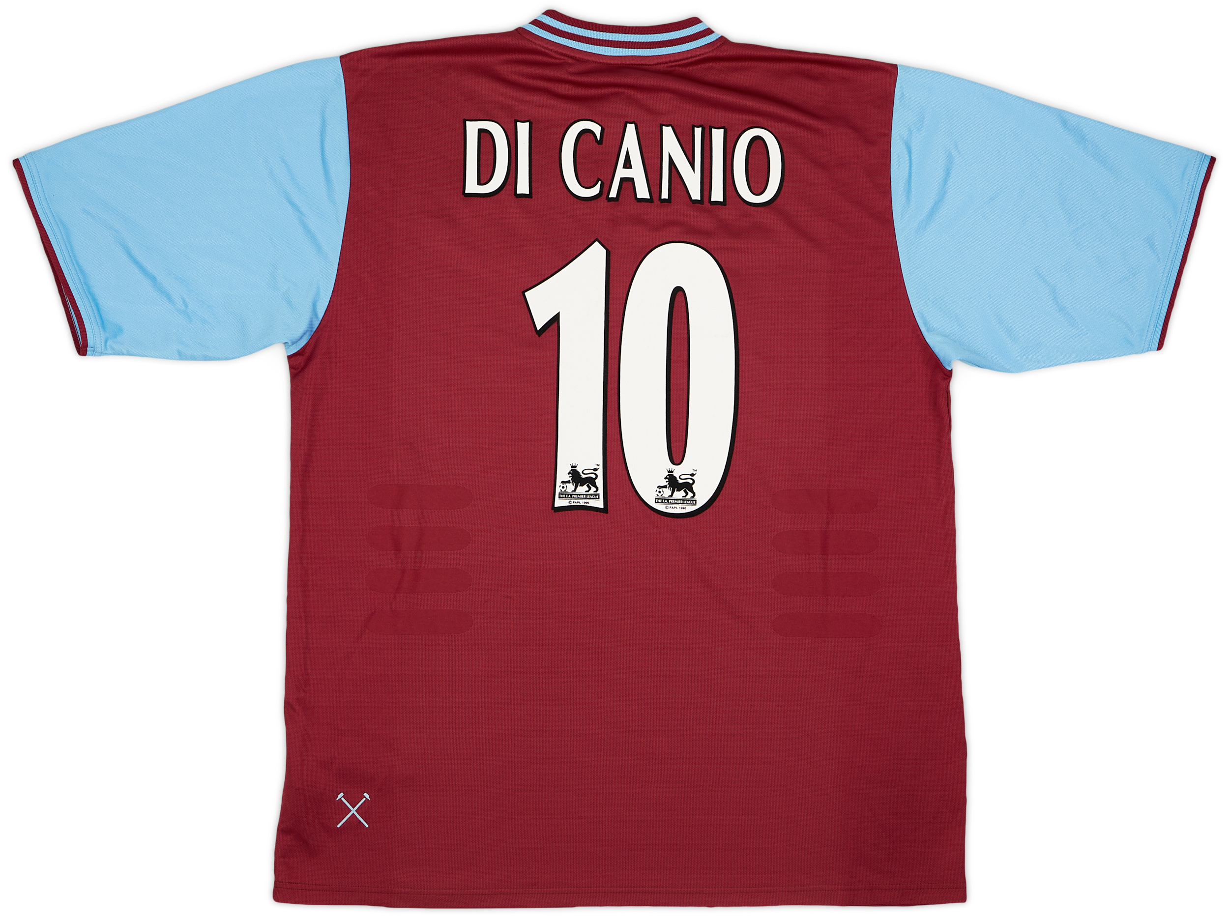 retro west ham shirt di canio