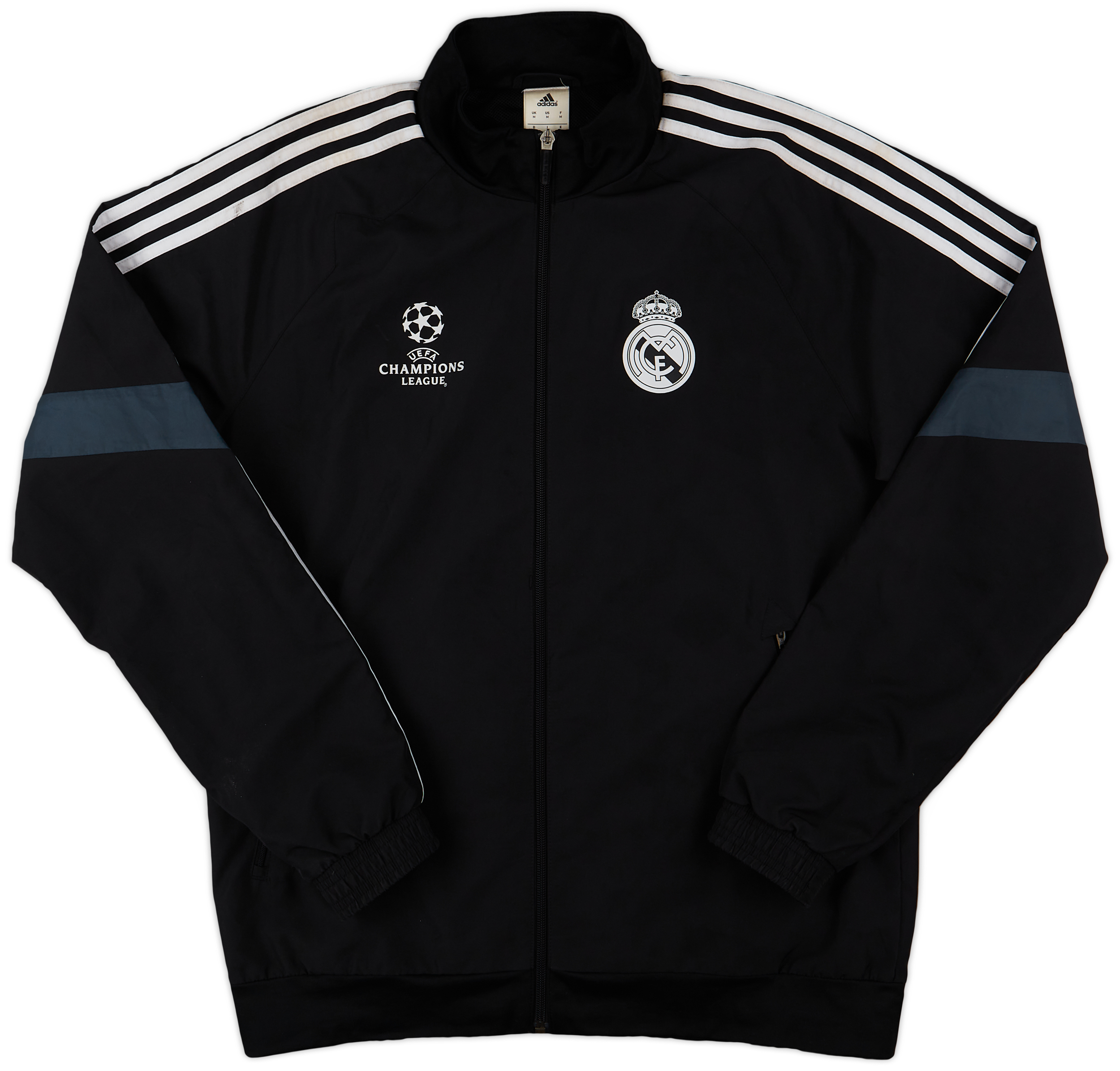 adidas Real Madrid XL 黒 サッカー ジャージ adidas Real Madrid Originals Track Jacket Asia Sizing