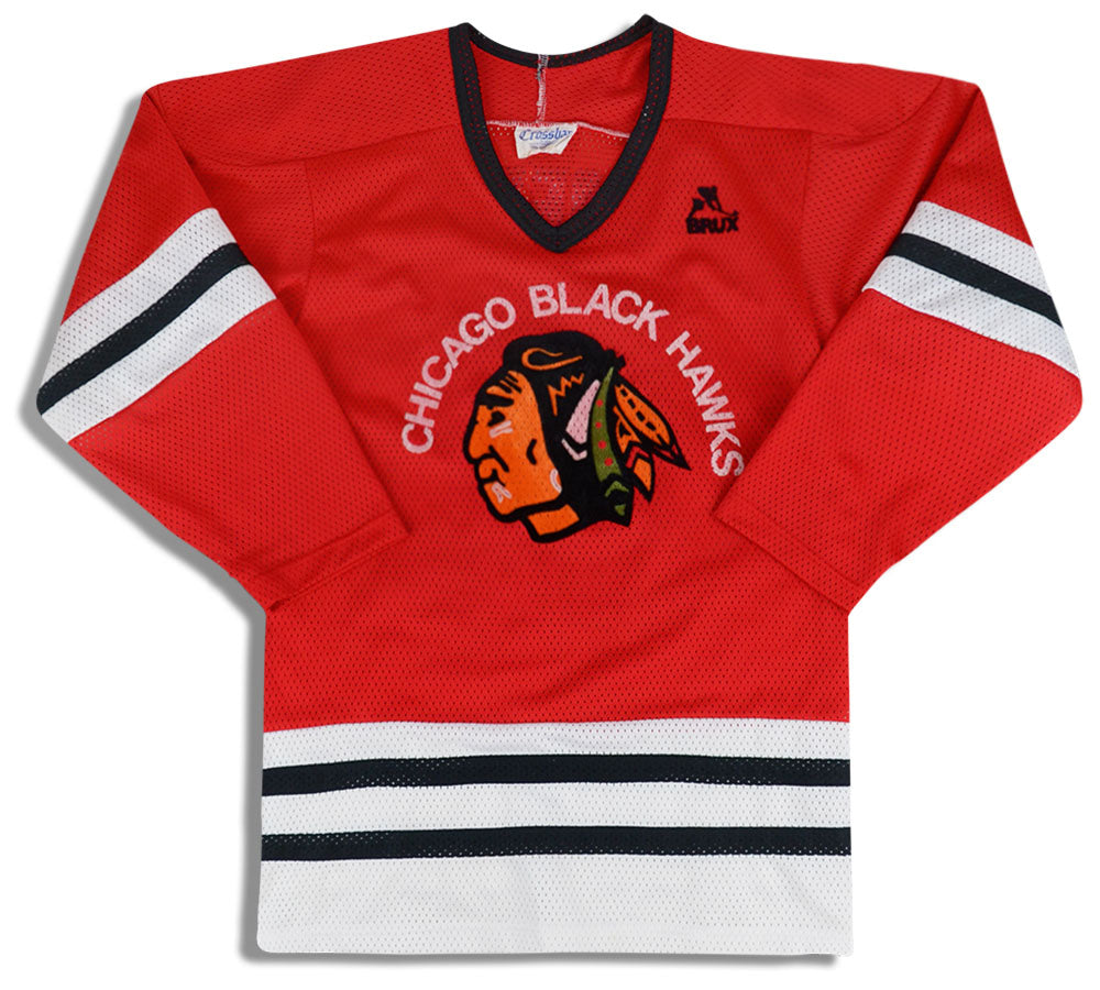 1990s Chicago Blackhawks Mertl 10 Crossbar Jersey S