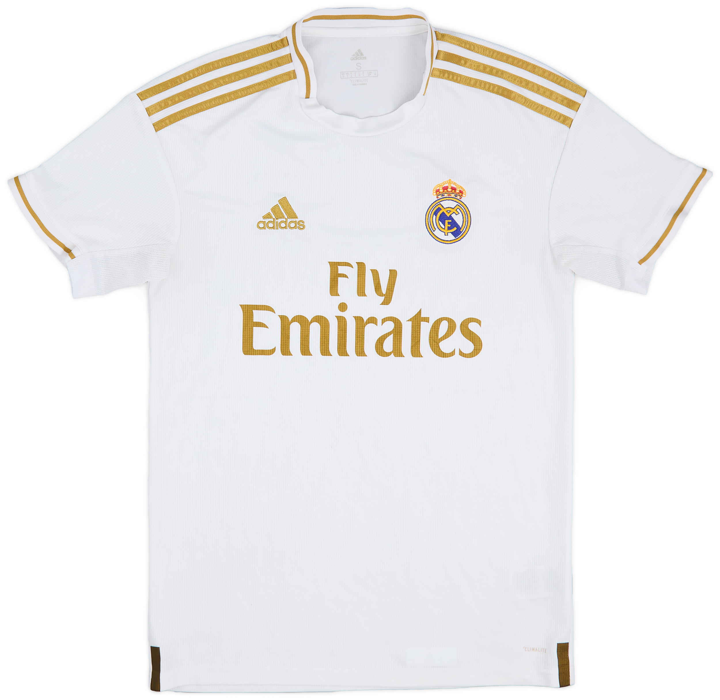 Maillot Domicile Real Madrid 2019-20 - Version Authentic Climachill - Taille S, Manches Longues - Adidas