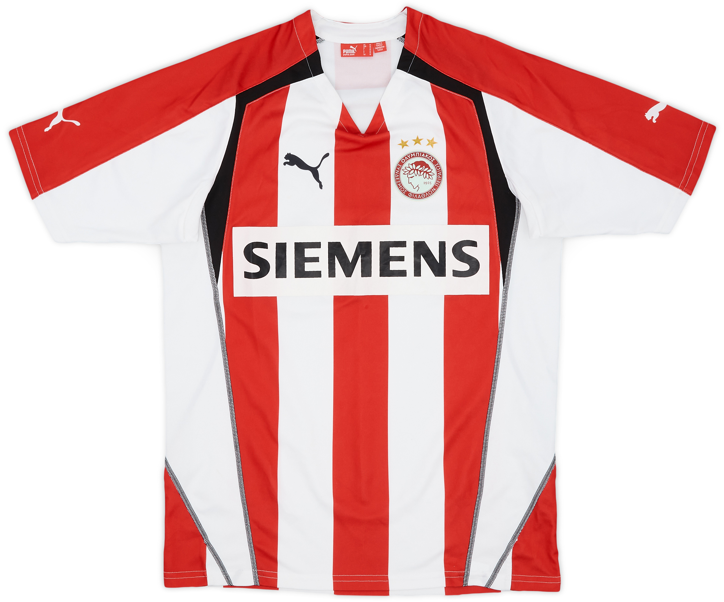 2005-06 Olympiakos Home Shirt - 8/10 - (M)