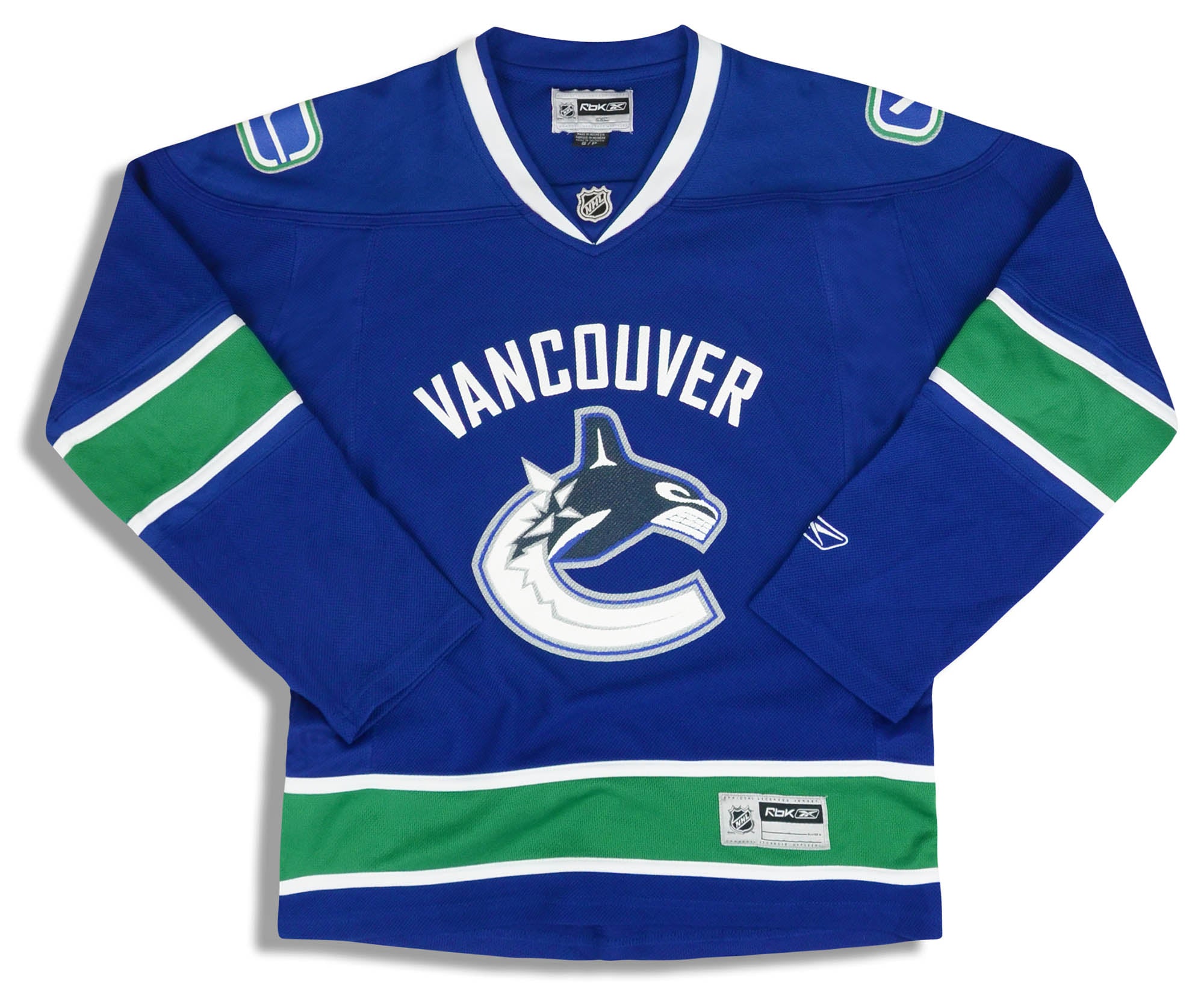 2007-11 Vancouver Canucks Reebok Jersey (Home) Y
