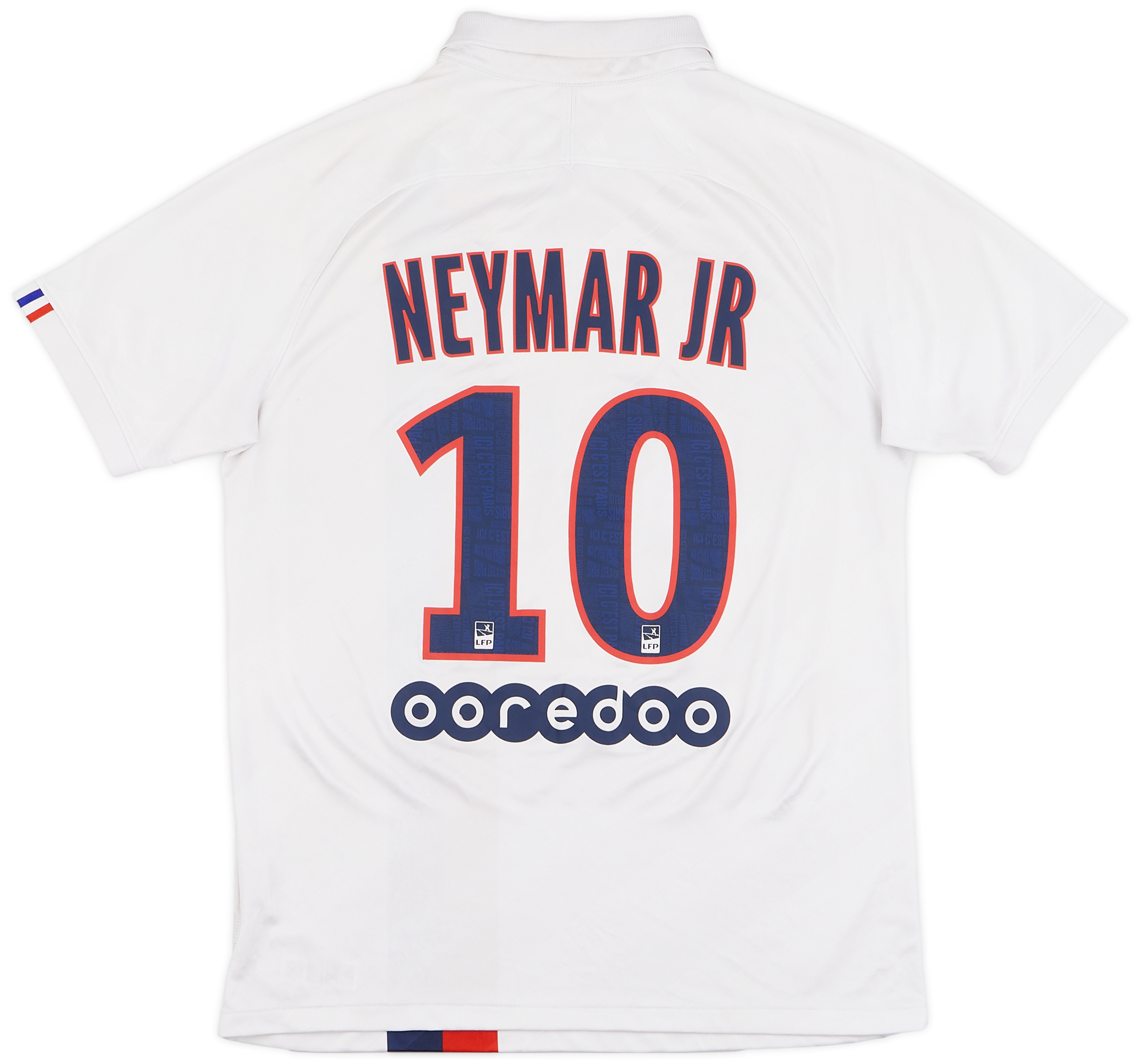 PSG 3rd白 ネイマール　18/19CL オーセンティック　サイズM PSG 3rd白 ネイマール 18/19CL オーセンティック サイズM