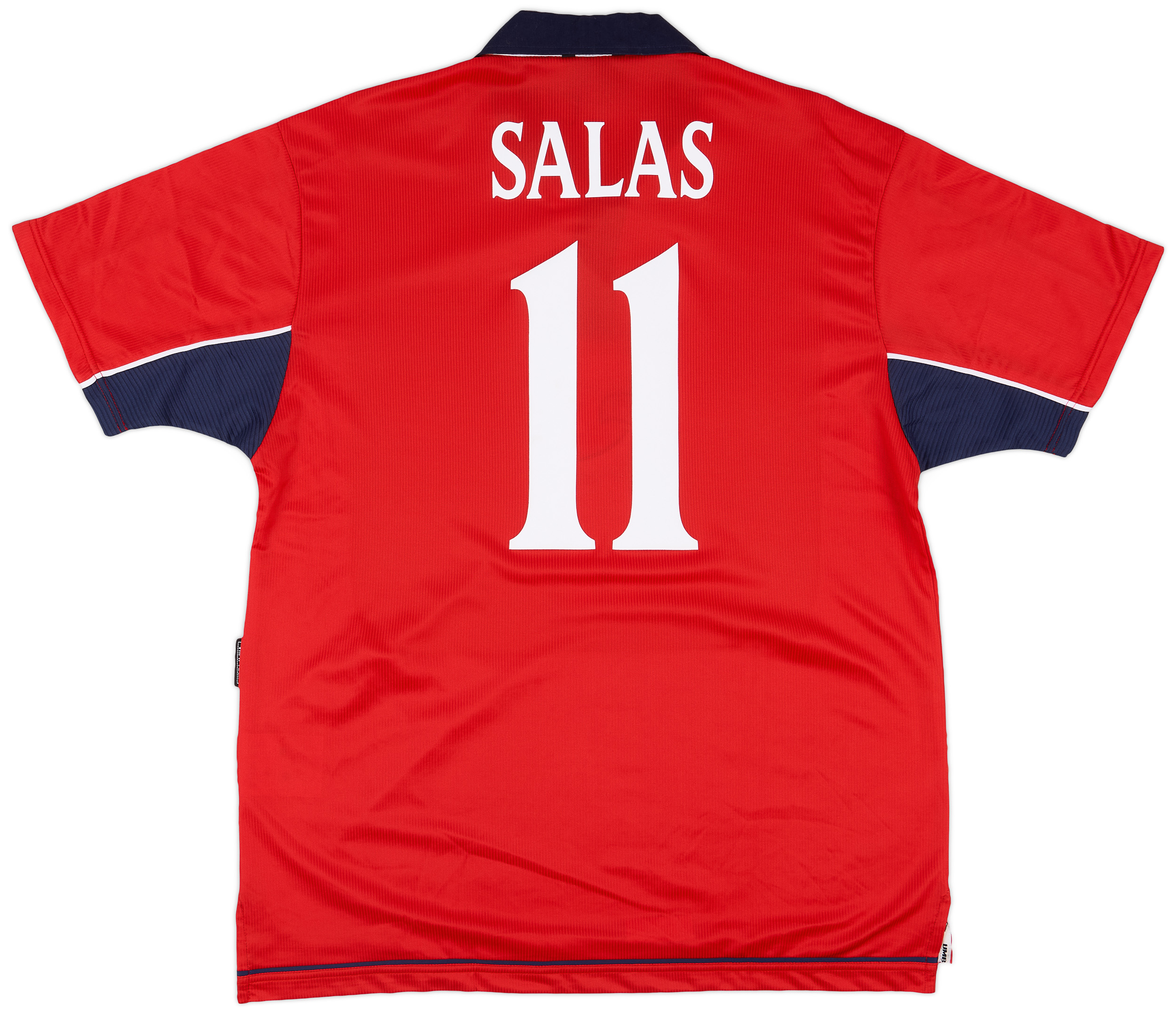2000-01 Chile Home Shirt Salas #11 - 8/10 - (L)
