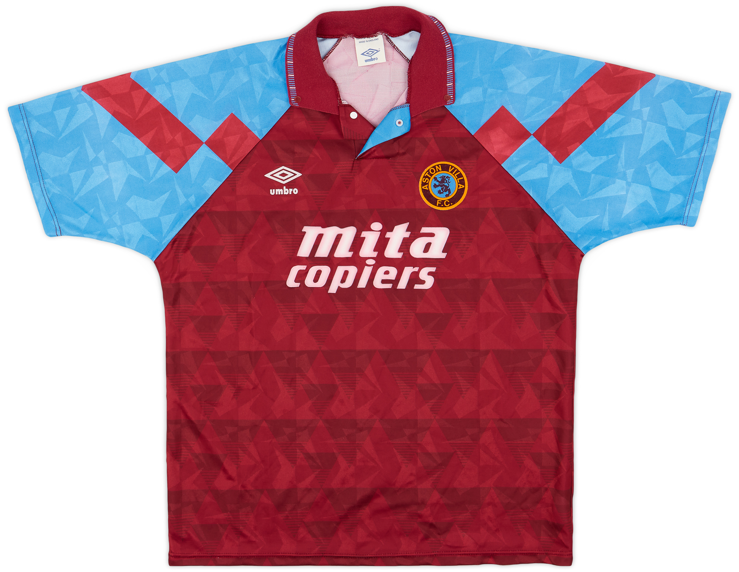 1990-92 Aston Villa Home Shirt - 6/10 - (L)