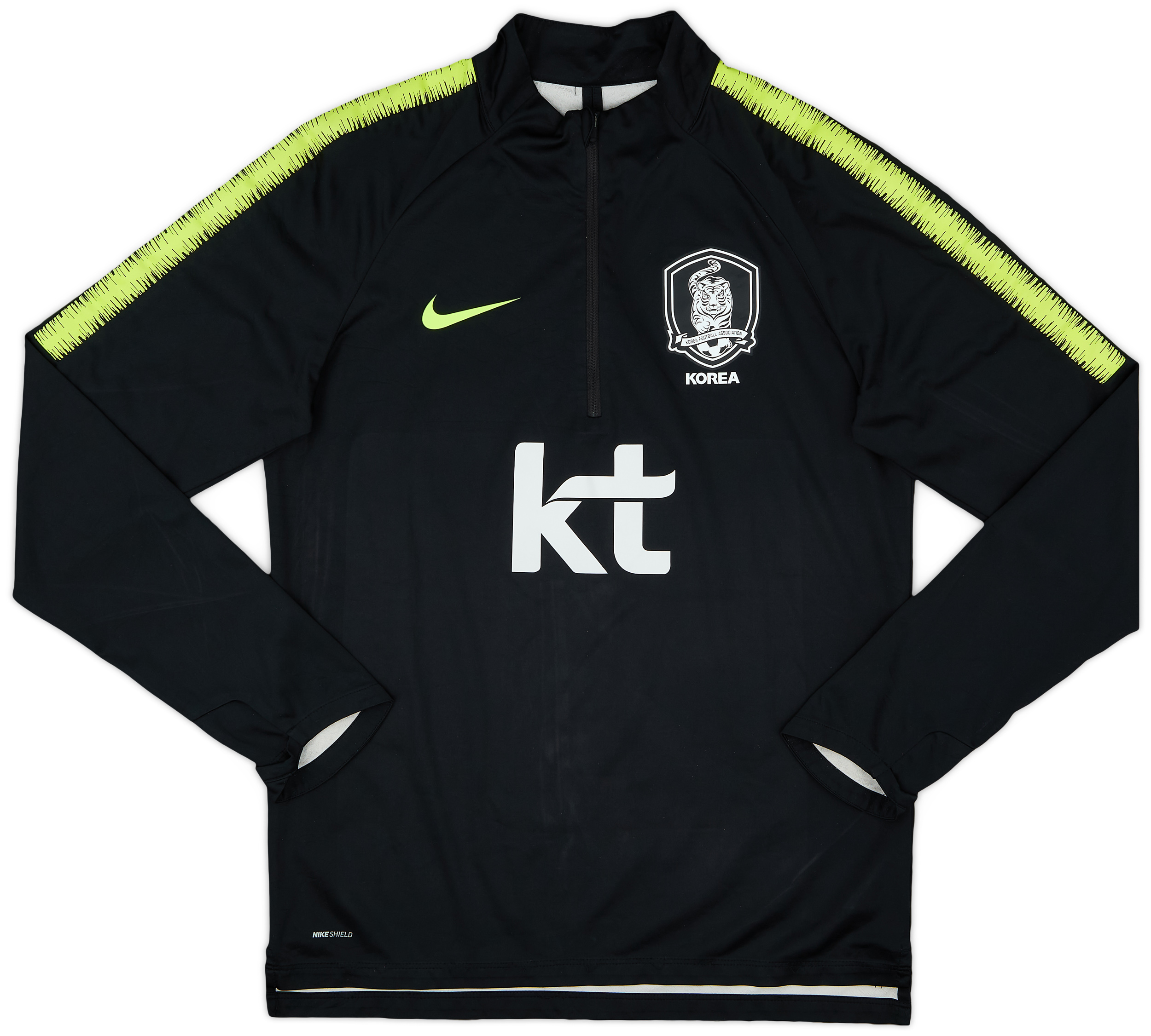 2018-19 South Korea Nike 1/4 Zip Drill Top - 8/10 - (M)