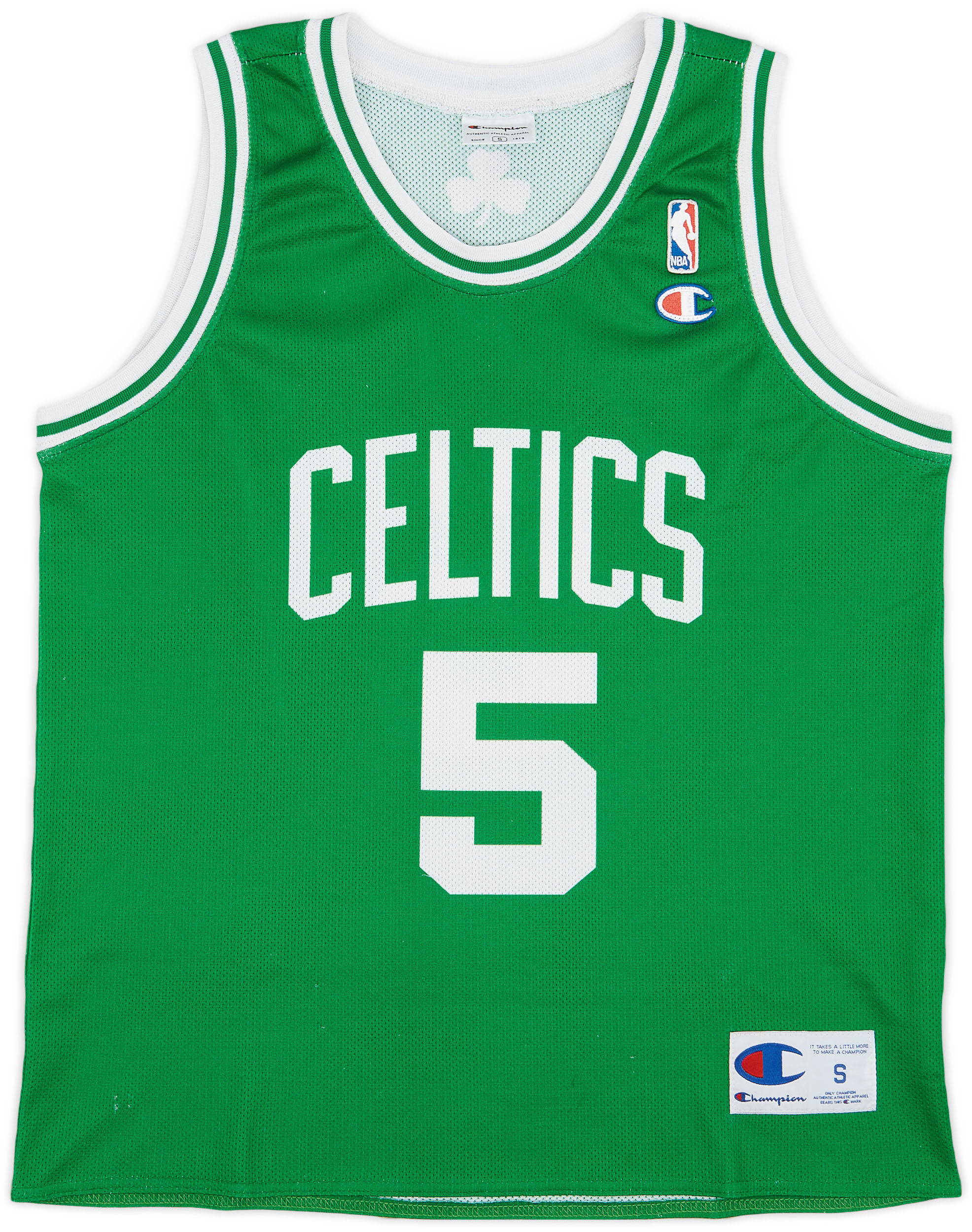 2007-10 Boston Celtics Garnett #5 Champion Away Jersey - 5/10 - (S)